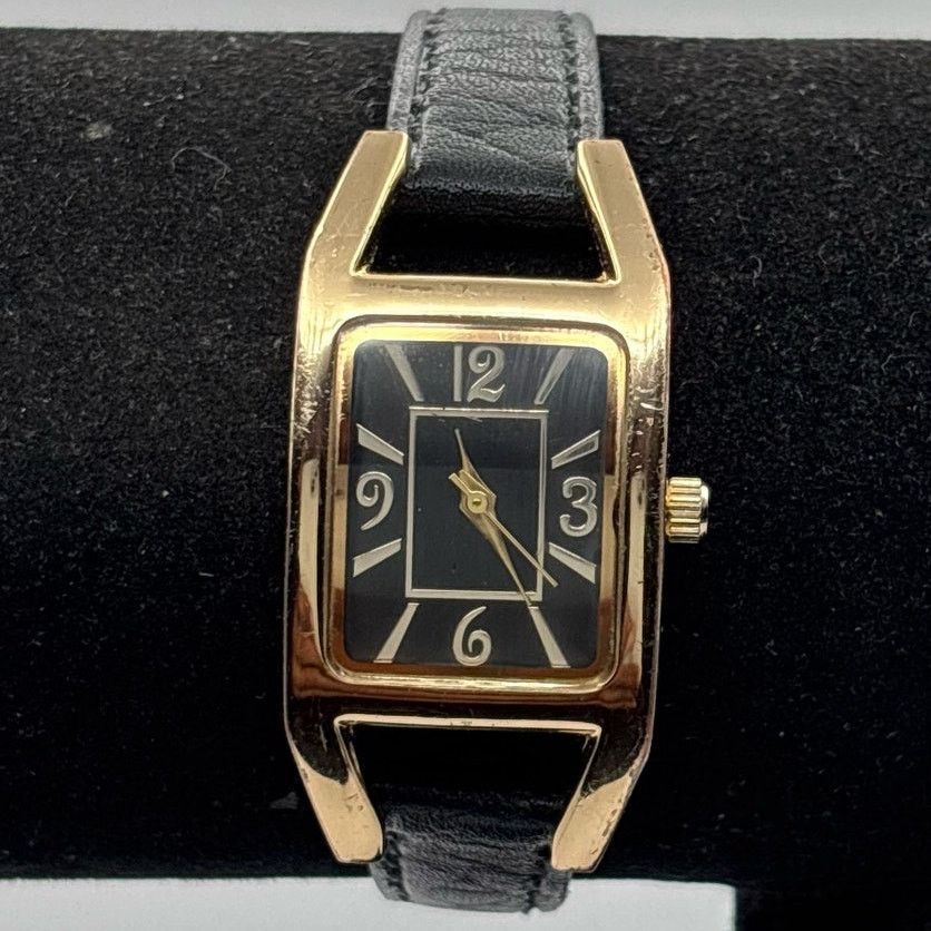 Other 90s Gold & Black Watch Size ONE SIZE - 1 Thumbnail
