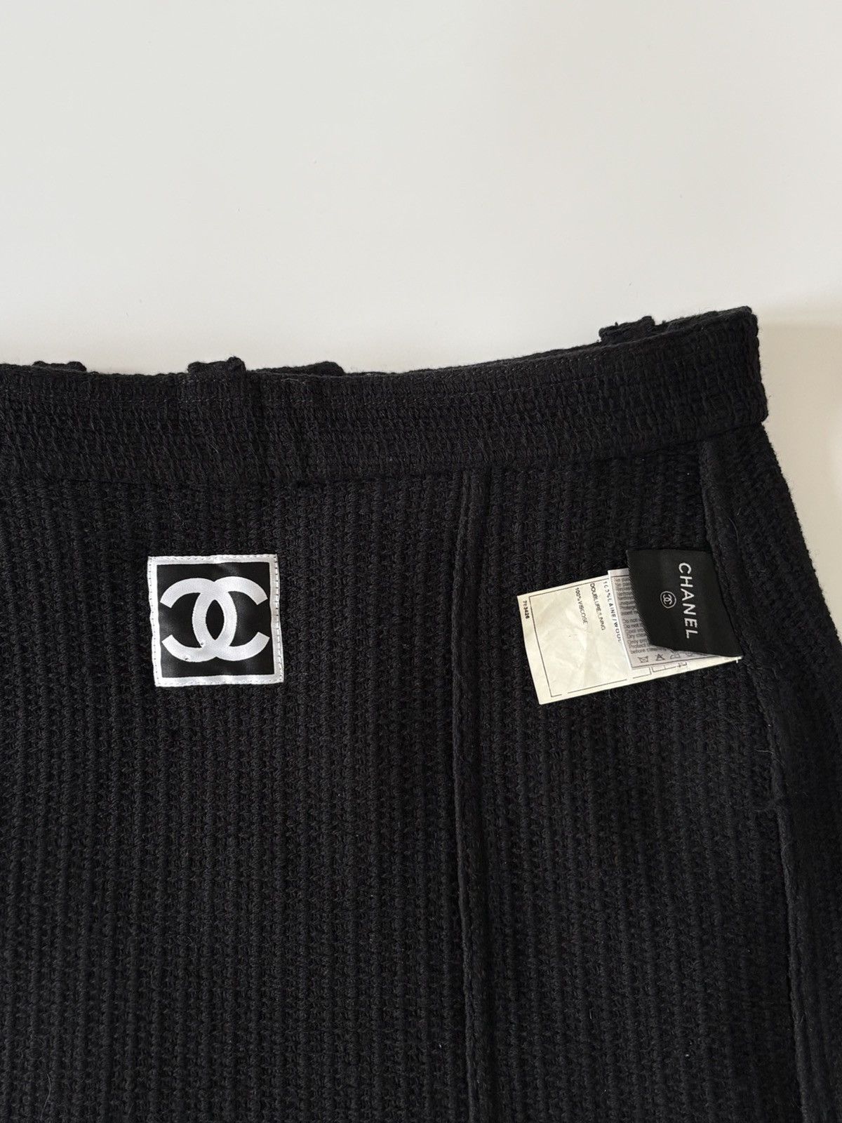 Chanel Chanel Sports Line 08A Mini Skirt Wool Tweed Boucle 34 XS Size 25" / US 0 / IT 36 - 13 Thumbnail