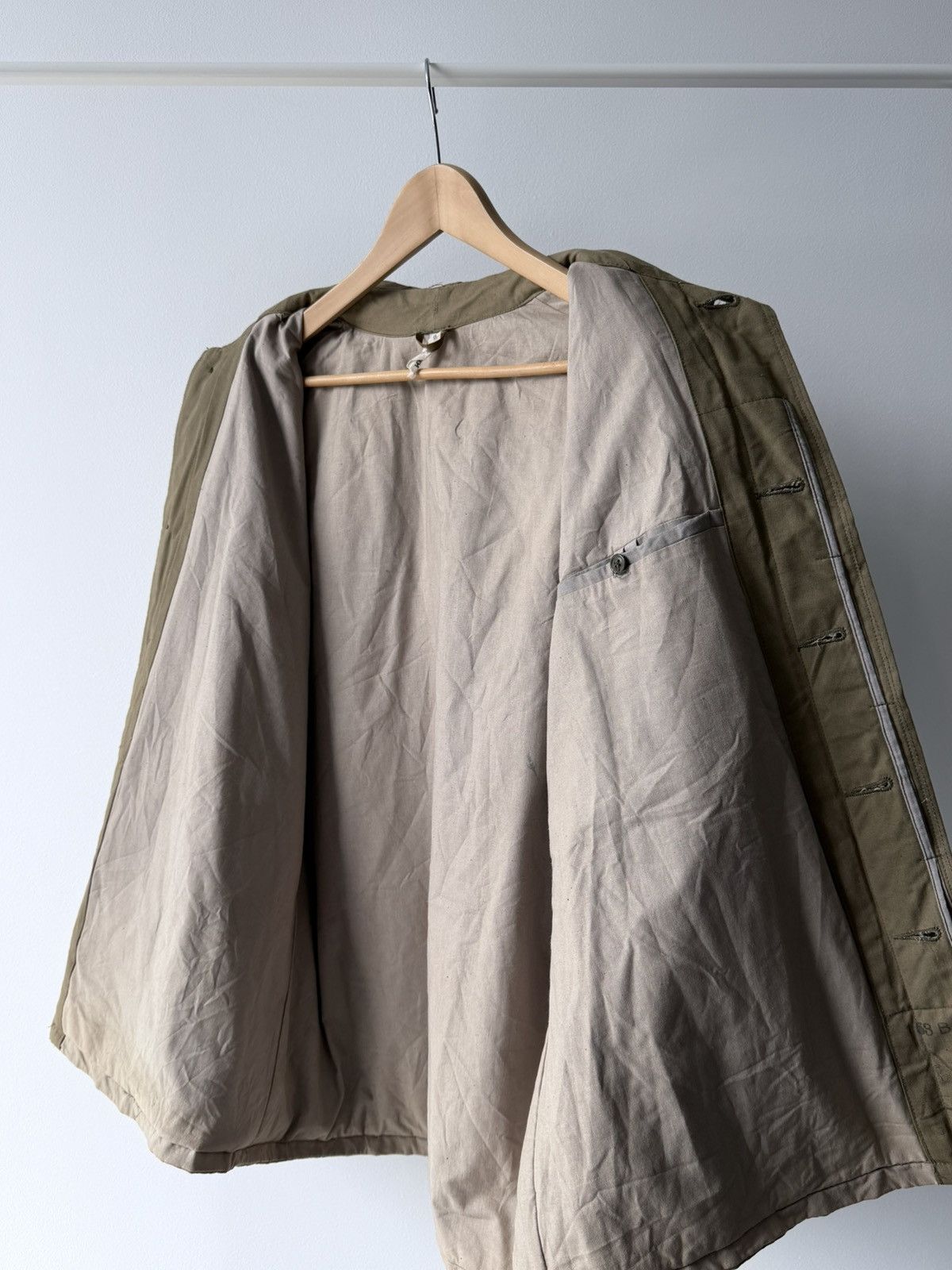 Le Laboureur Vintage 70s French Workwear Chore Work Jacket Size US L / EU 52-54 / 3 - 7 Thumbnail