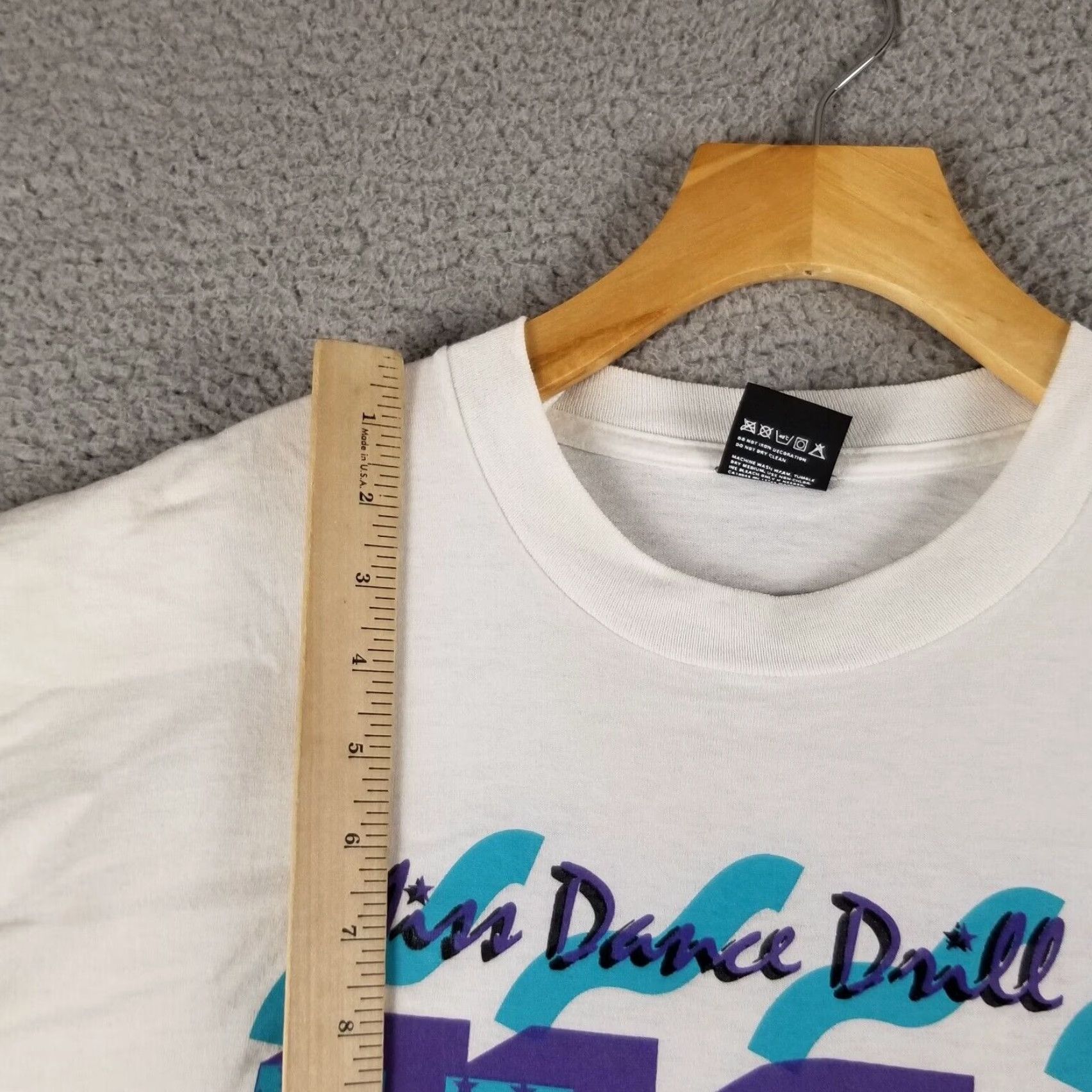 Vintage VINTAGE Screen Stars Los Angeles Shirt XL White Double-Sided 1990s USA Dance Pageant Mens Shirt Size US XL / EU 56 / 4 - 4 Thumbnail