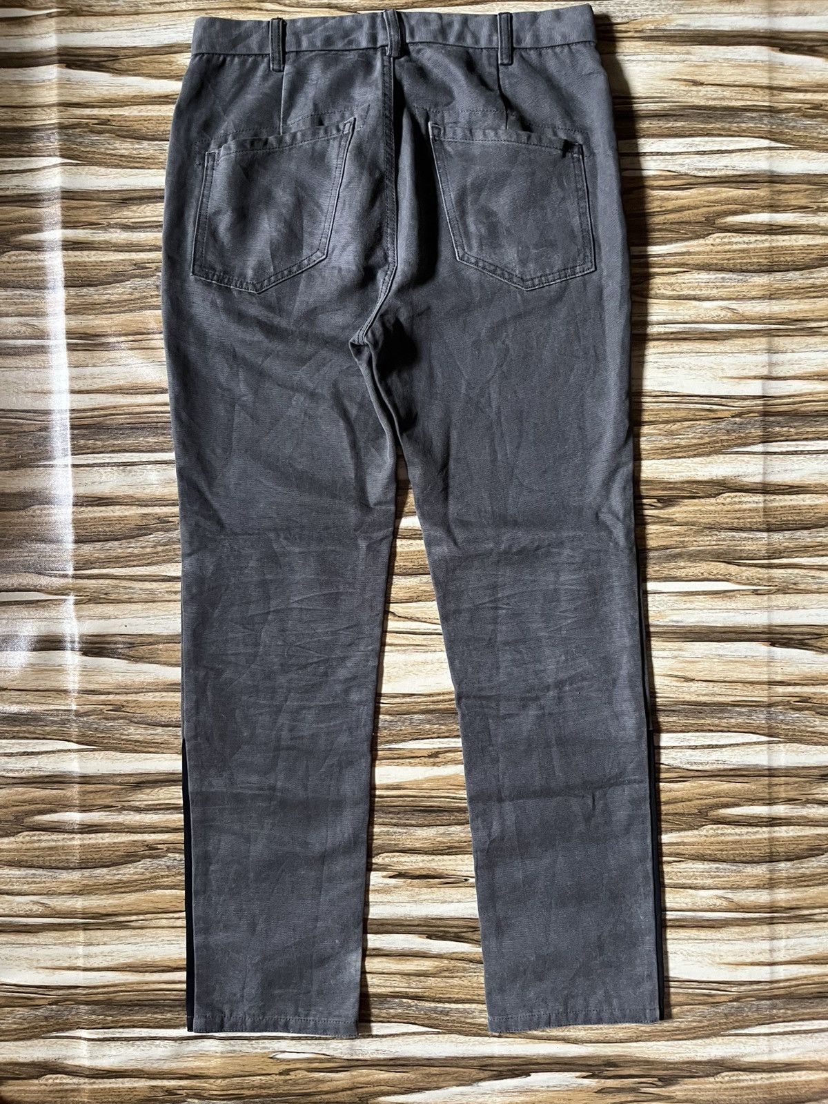 Alexander Wang Contrast Double Knee Cotton Gray and Black Size US 30 / EU 46 - 5 Thumbnail