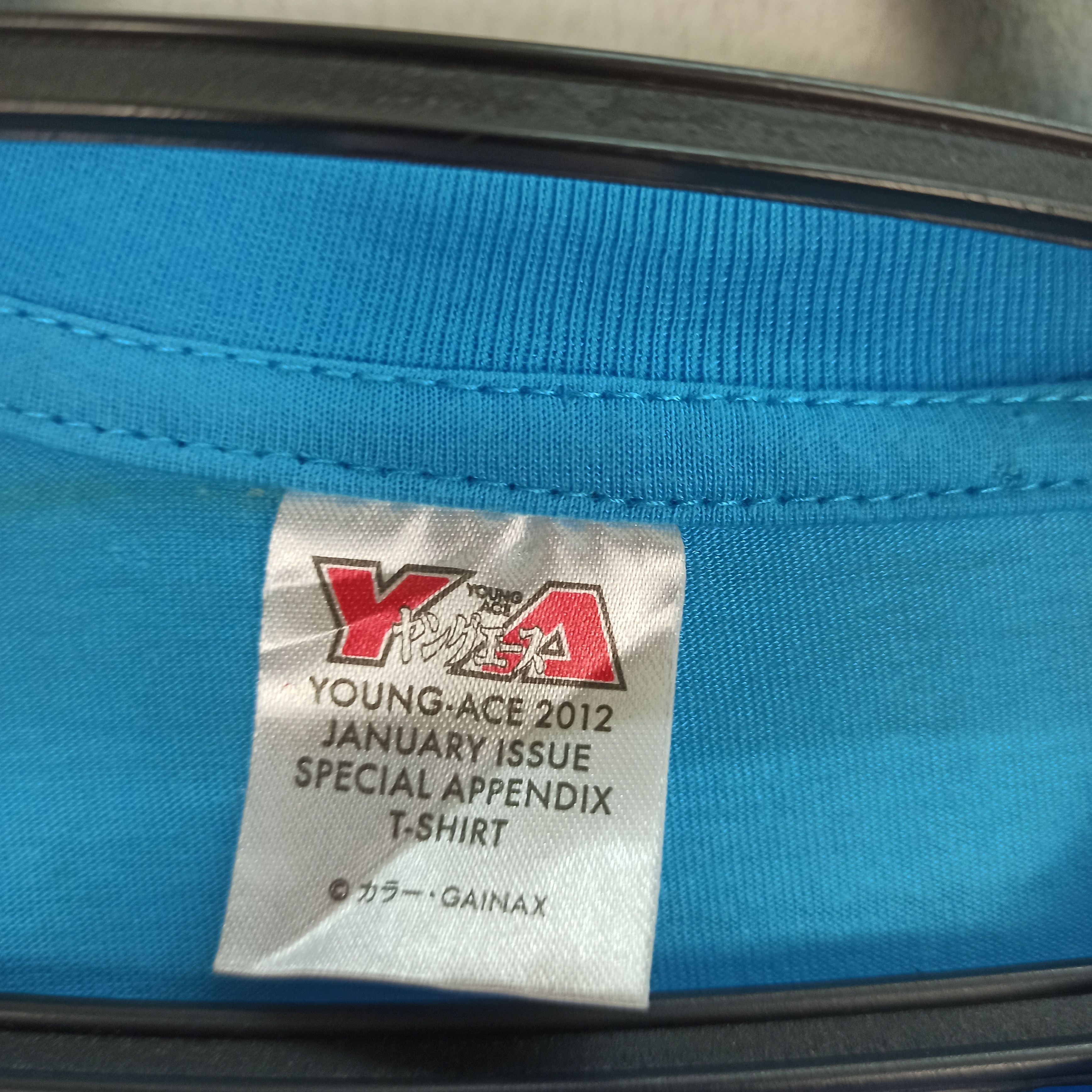 Anime Neon Genesis Evangelion Young Ace 2012 January Issue T-Shirt Size US S / EU 44-46 / 1 - 5 Thumbnail