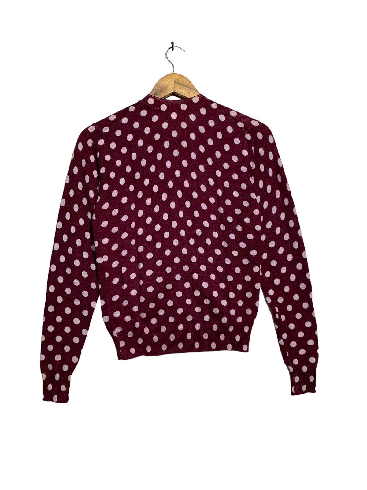Comme des Garcons × H&M 🔥H&M X CdG POLKADOTS KNIT CARDIGANS Size XS / US 0-2 / IT 36-38 - 4 Thumbnail