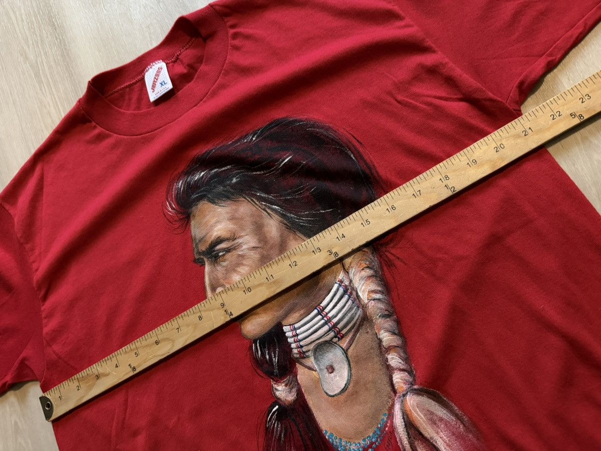 Vintage Vintage Hand Painted Native American Portraits Shirts Size US XL / EU 56 / 4 - 8 Thumbnail