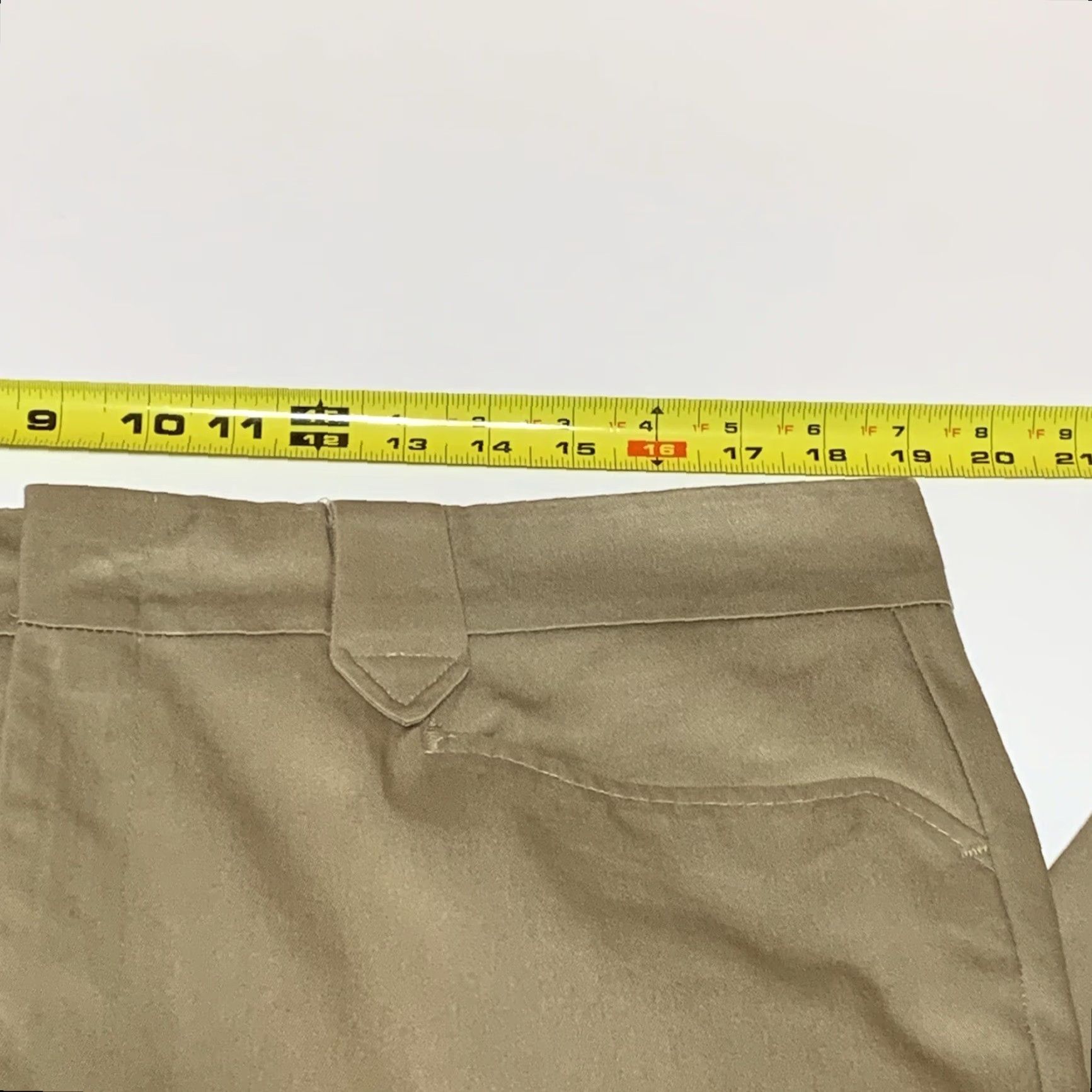 Vintage VINTAGE DEE CEE Pants Ranch Wear Dress Pants 38x27 USA MADE Tan Mens Regular Front Flat Front Pockets Pearl Snap Size US 38 / EU 54 - 4 Thumbnail