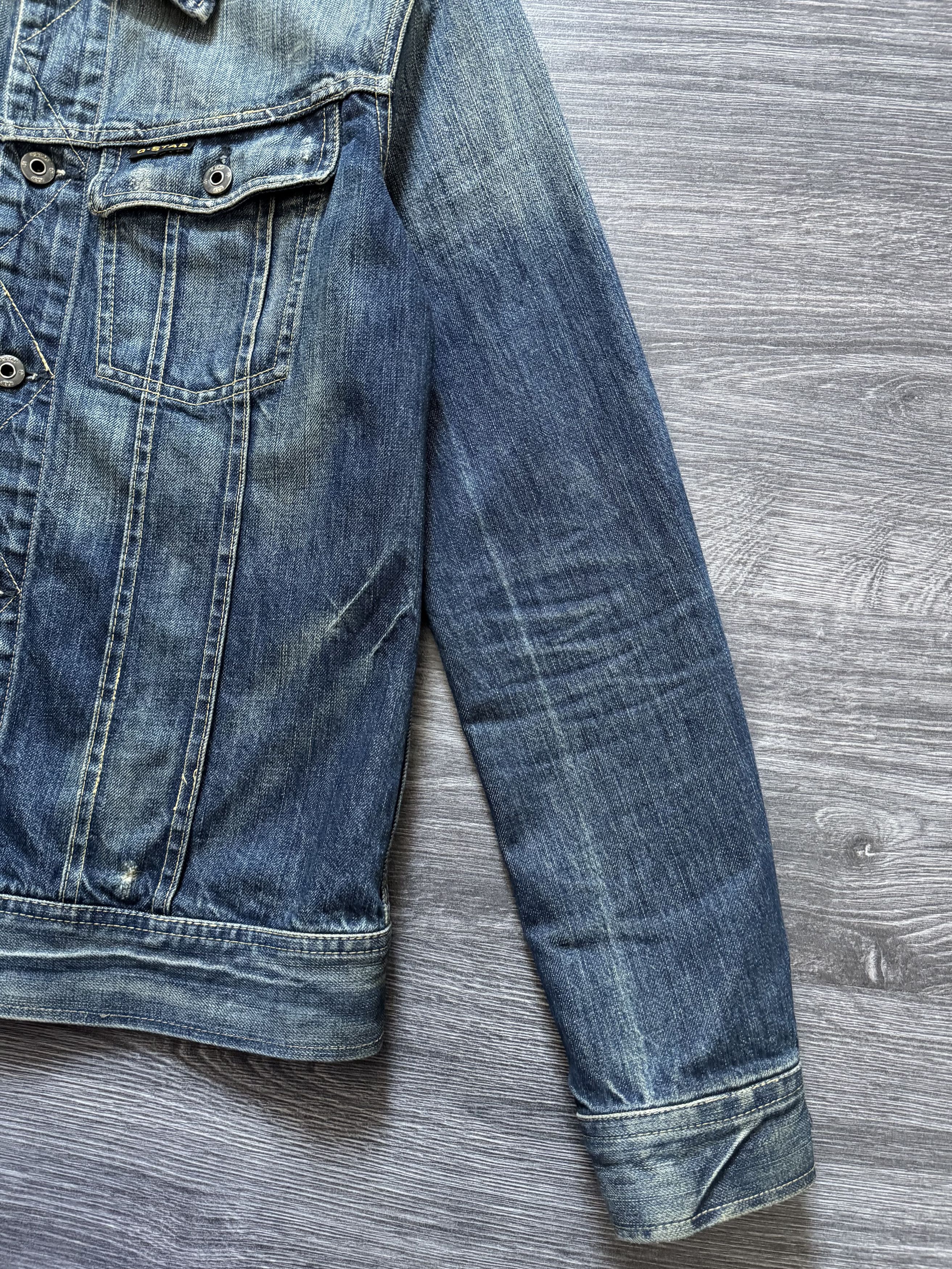G-Star G-Star Raw slim tailor denim jacket dark indigo blue Size US M / EU 48-50 / 2 - 7 Thumbnail