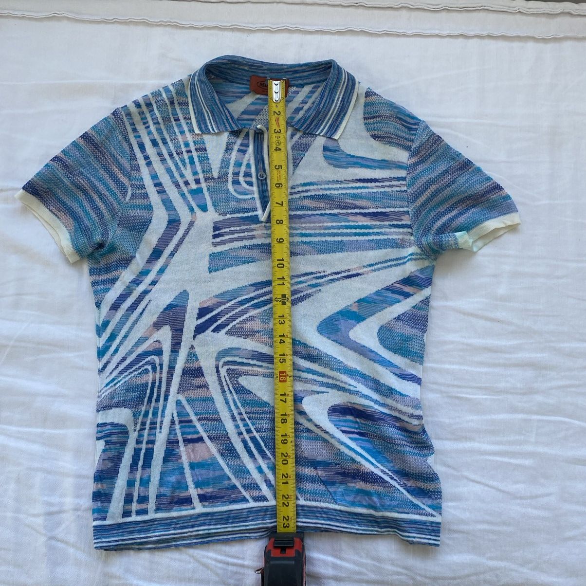 Missoni Missoni men cotton silk polo Size US M / EU 48-50 / 2 - 4 Thumbnail