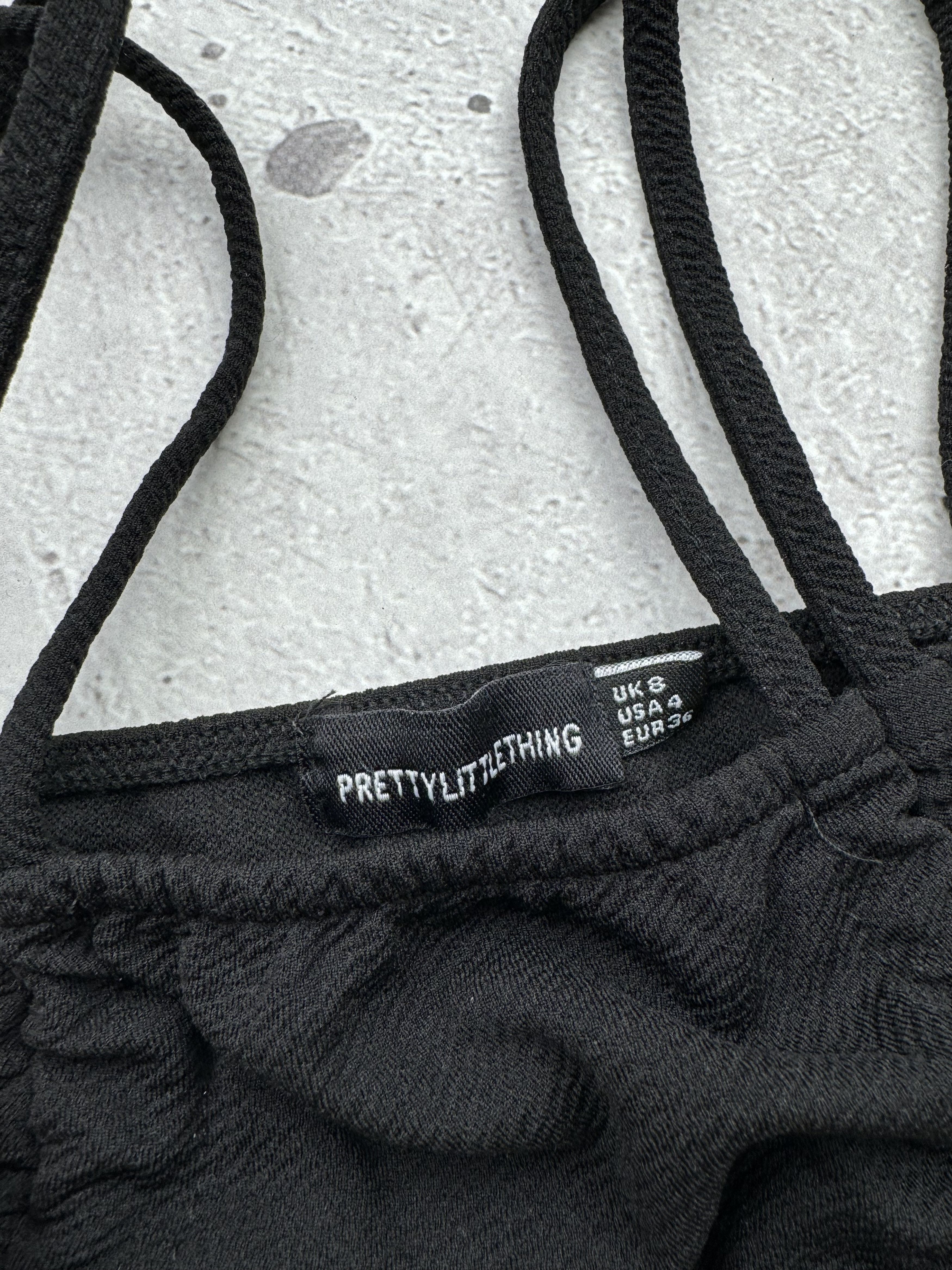 Japanese Brand Vintage Plisse Bondage Mini Dress Size XS / US 0-2 / IT 36-38 - 4 Thumbnail