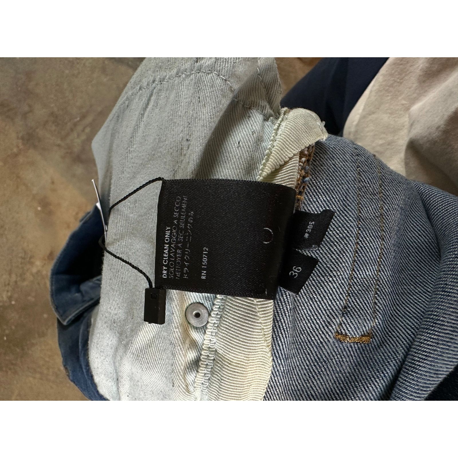 Amiri Amiri Ripped Thrasher Jeans Used 36 Size US 36 / EU 52 - 4 Thumbnail