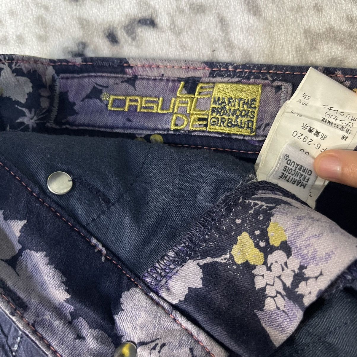 Marithe + Francois Girbaud Marithe Francais Girbaud Floral Ankle Pants Size 27" / US 4 / IT 40 - 19 Thumbnail