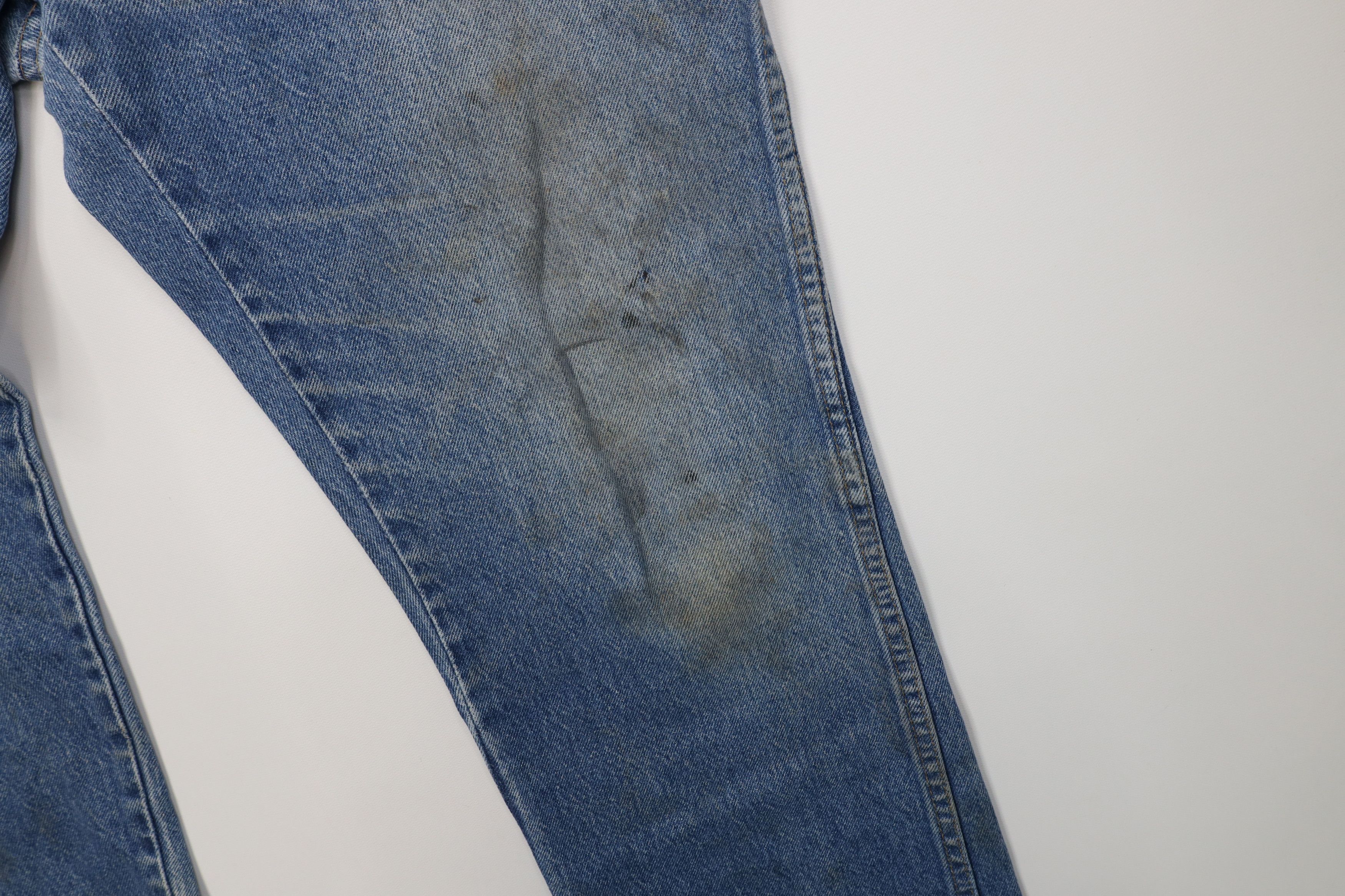 Vintage Vintage 70s Streetwear Straight Leg Denim Jeans Blue USA Size US 36 / EU 52 - 6 Thumbnail