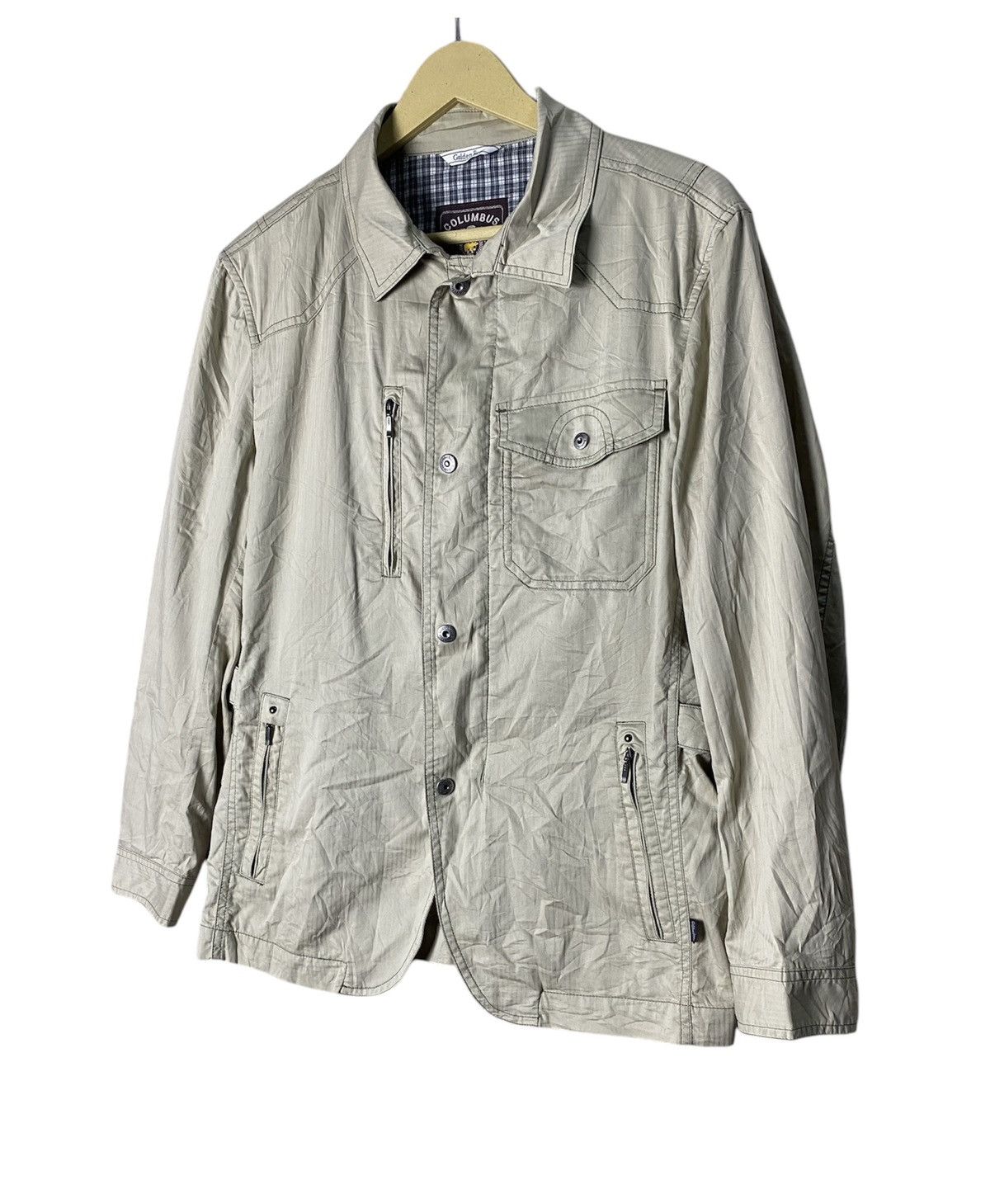 Golden Bear × Japanese Brand Golden Bear Columbus Ohio Usa zipper Jacket Size US M / EU 48-50 / 2 - 2 Thumbnail