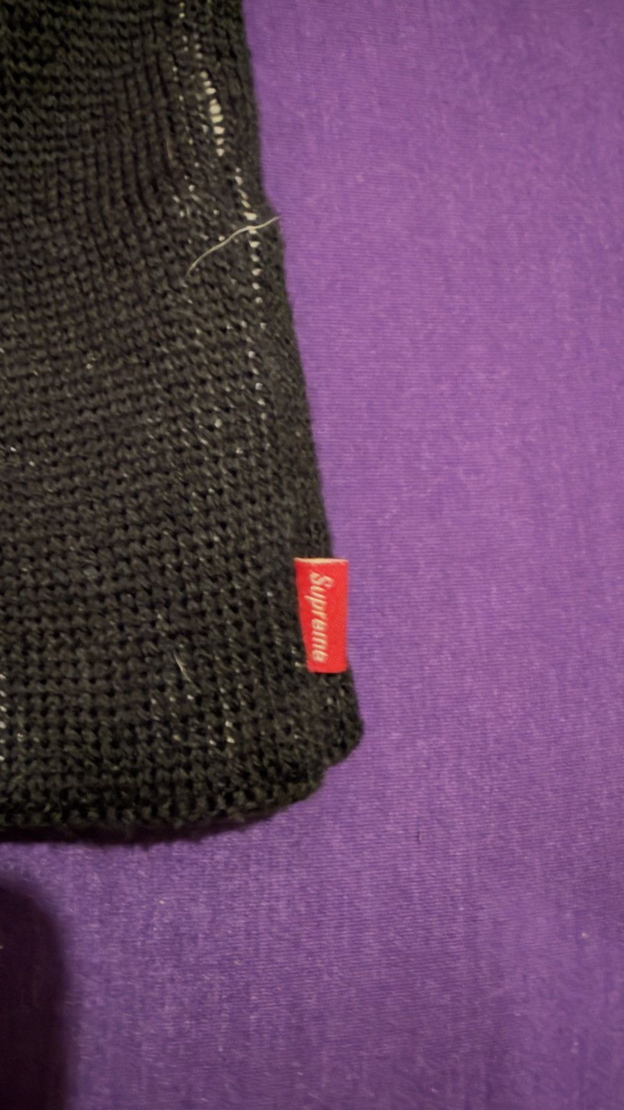 Playboy × Supreme Supreme x Playboy S/S 2011 Black Beanie Size ONE SIZE - 2 Thumbnail