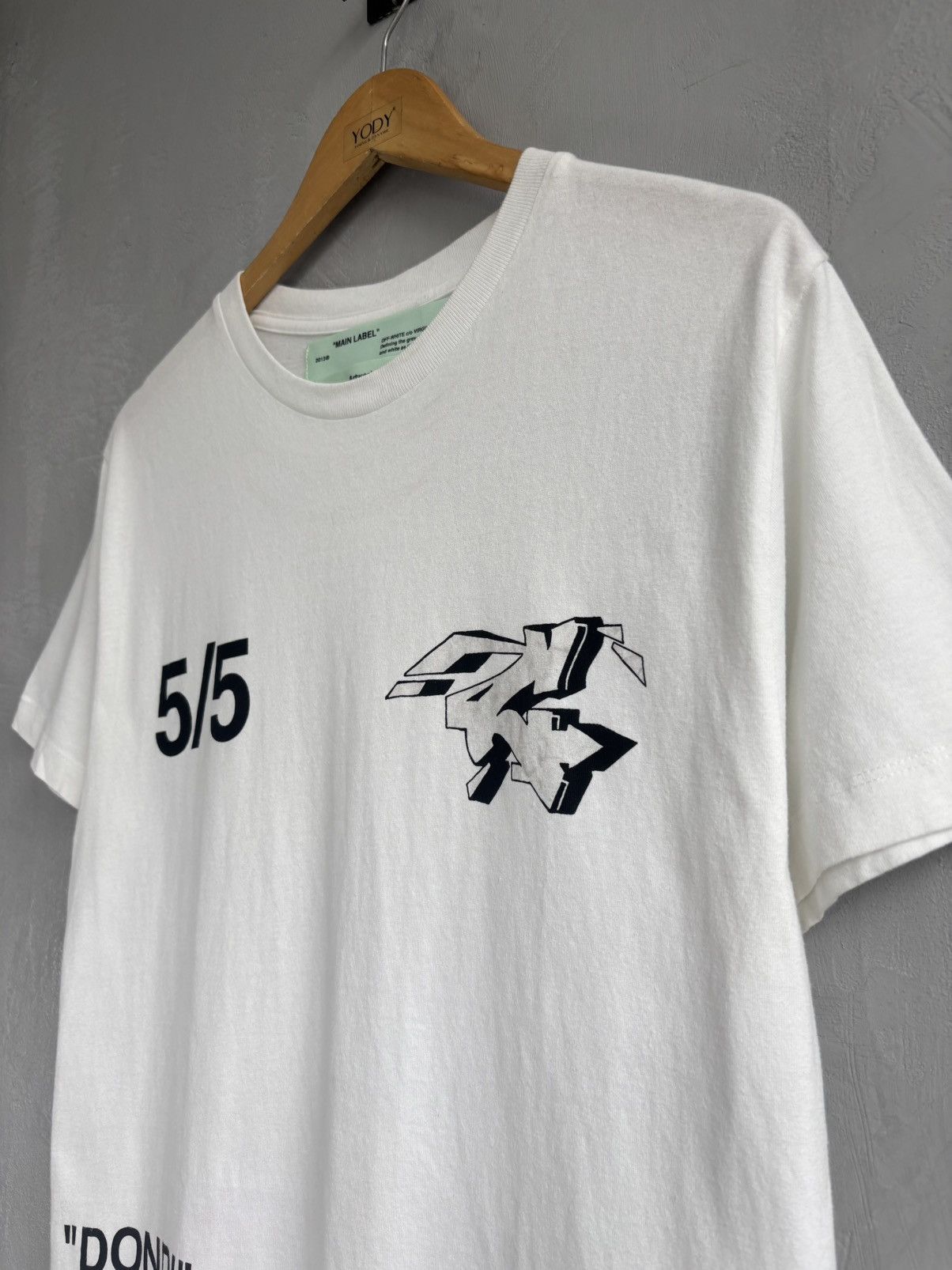 Off-White Off-White Virgil Abloh Dondi Wars 5/5 T-Shirt Size US M / EU 48-50 / 2 - 3 Thumbnail