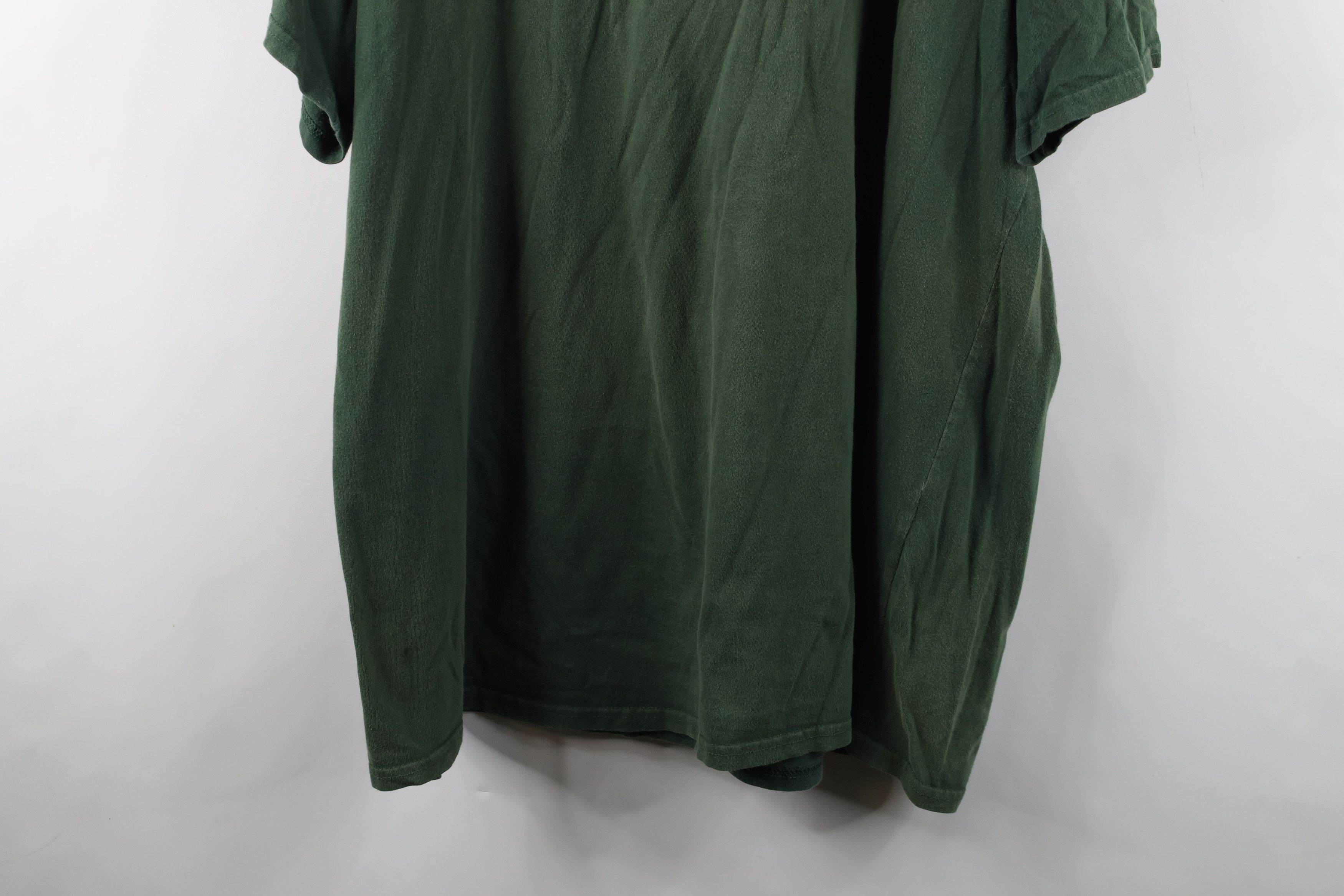 Champion Vintage Y2K Champion Sun Faded Classic Logo T-Shirt Green Size US XXL / EU 58 / 5 - 15 Thumbnail