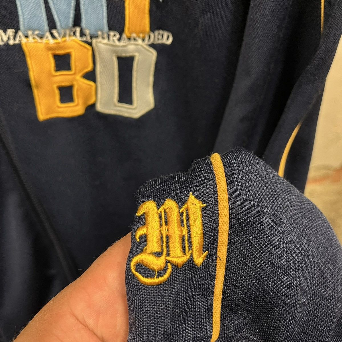 Makaveli × Vintage Vintage Y2K Makaveli Branded Tupac Full Zip Track Jacket XXL Size US XXL / EU 58 / 5 - 4 Thumbnail