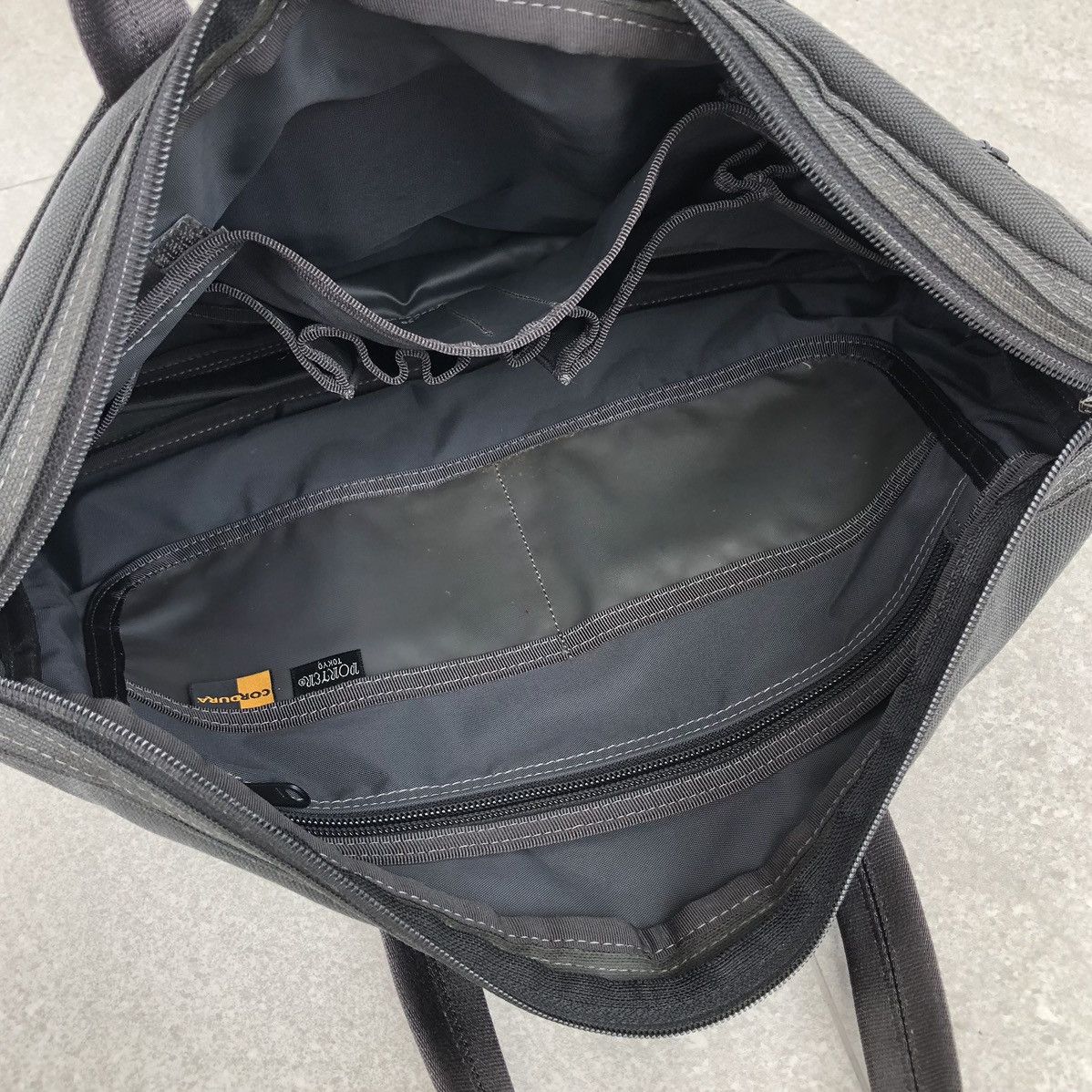 Porter Porter Yoshida CORDURA BRIEFCASE Business Bag Made In Japan Size ONE SIZE - 13 Thumbnail