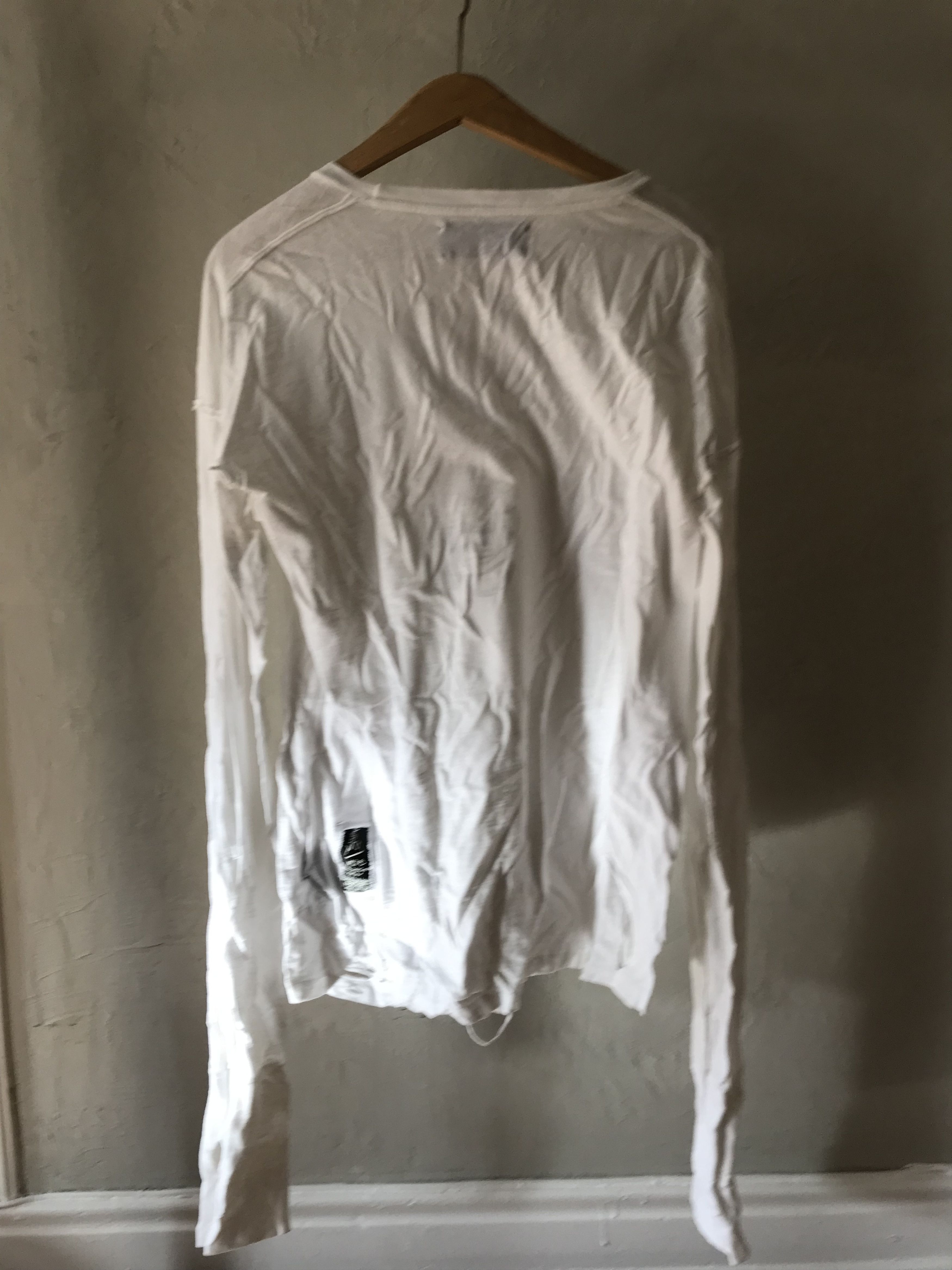 Marc Jacques Burton MJB Marc Jacques Burton distressed long sleeve t-shirt Size US XXL / EU 58 / 5 - 5 Thumbnail
