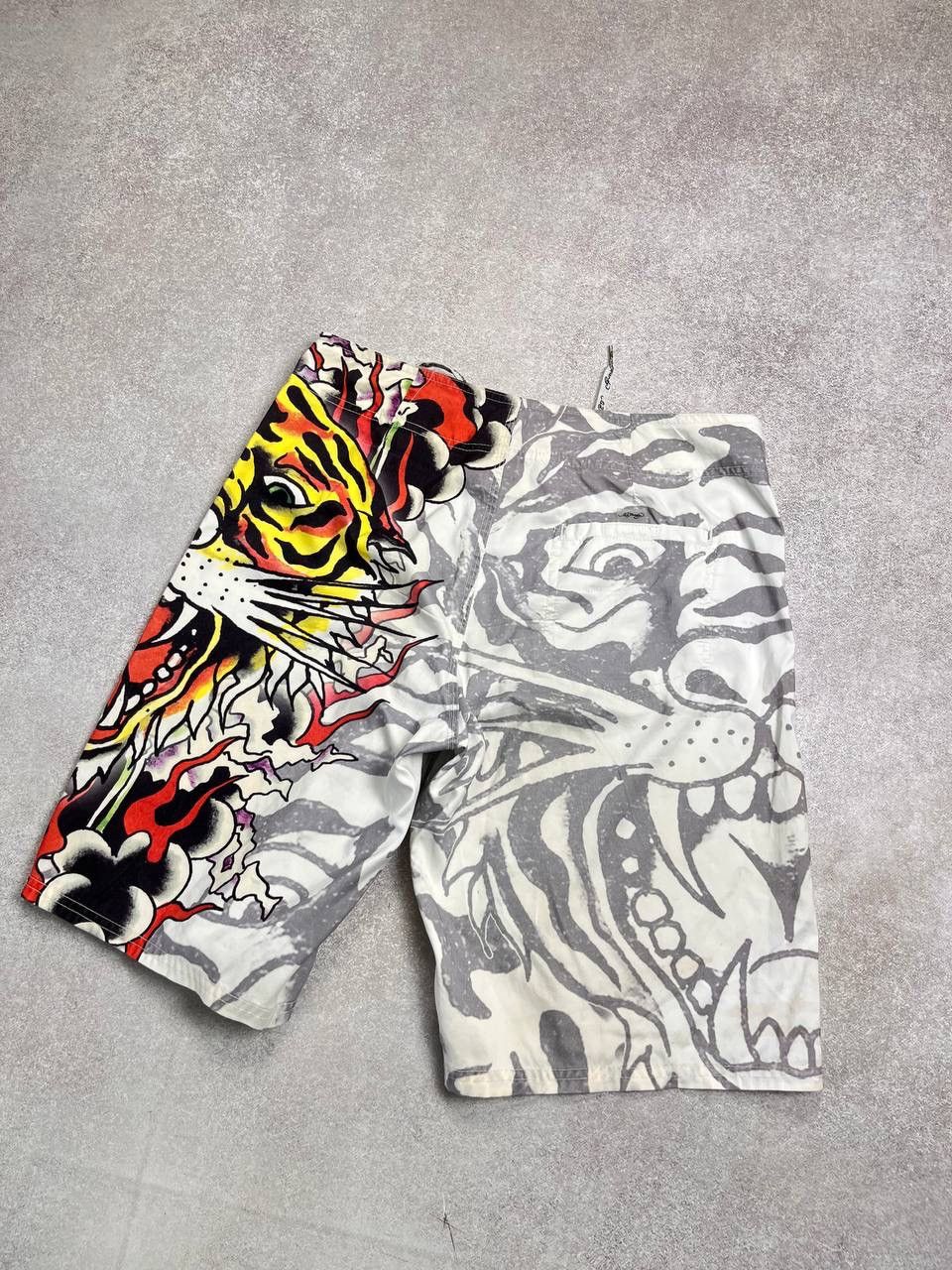 Ed Hardy Vintage Ed Hardy Tiger Y2K Swimming Shorts 32 Size US 32 / EU 48 - 7 Thumbnail