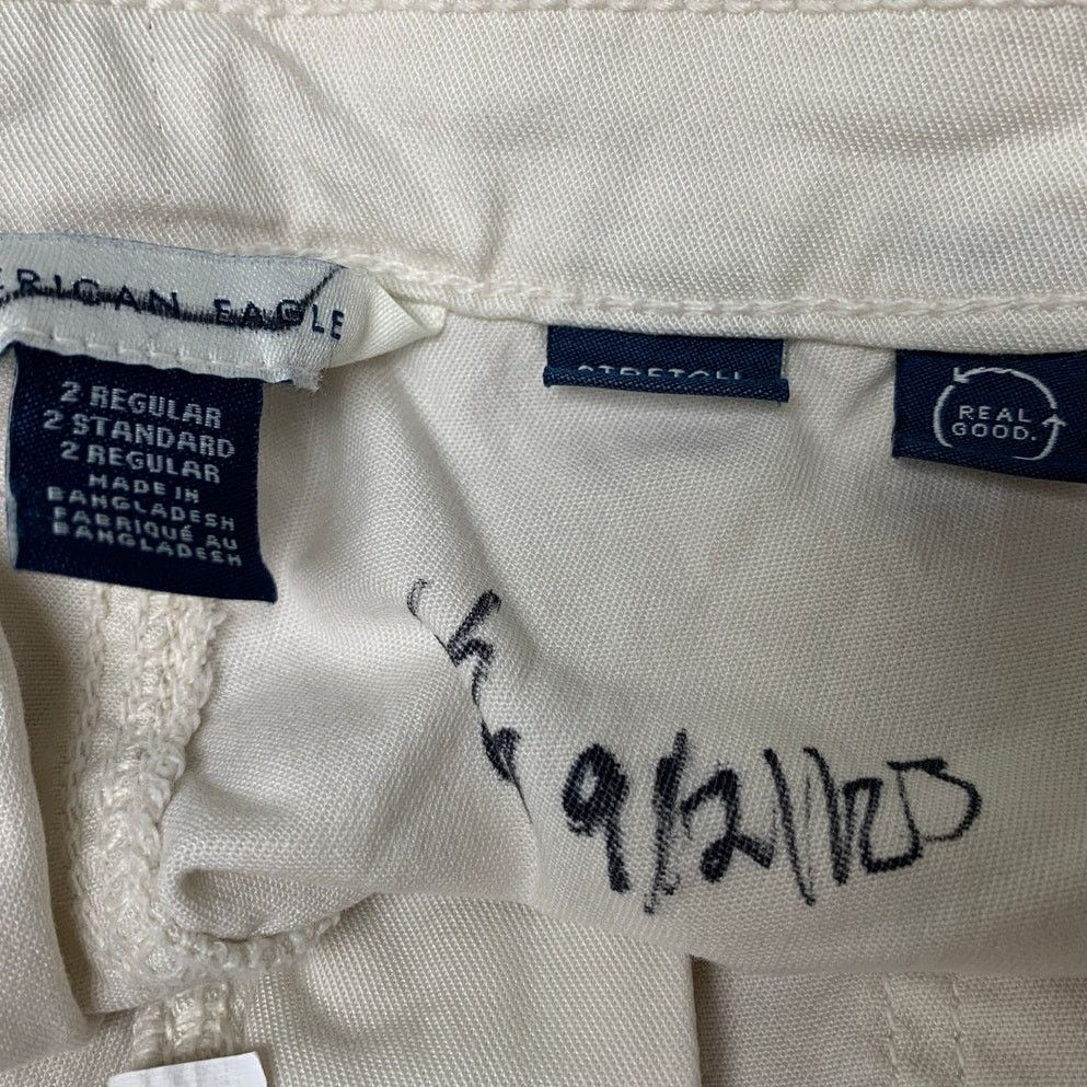 American Eagle Outfitters New American Eagle Womens Size 2 Lightweight Cargo Pants Size 26" / US 2 / IT 38 - 4 Thumbnail