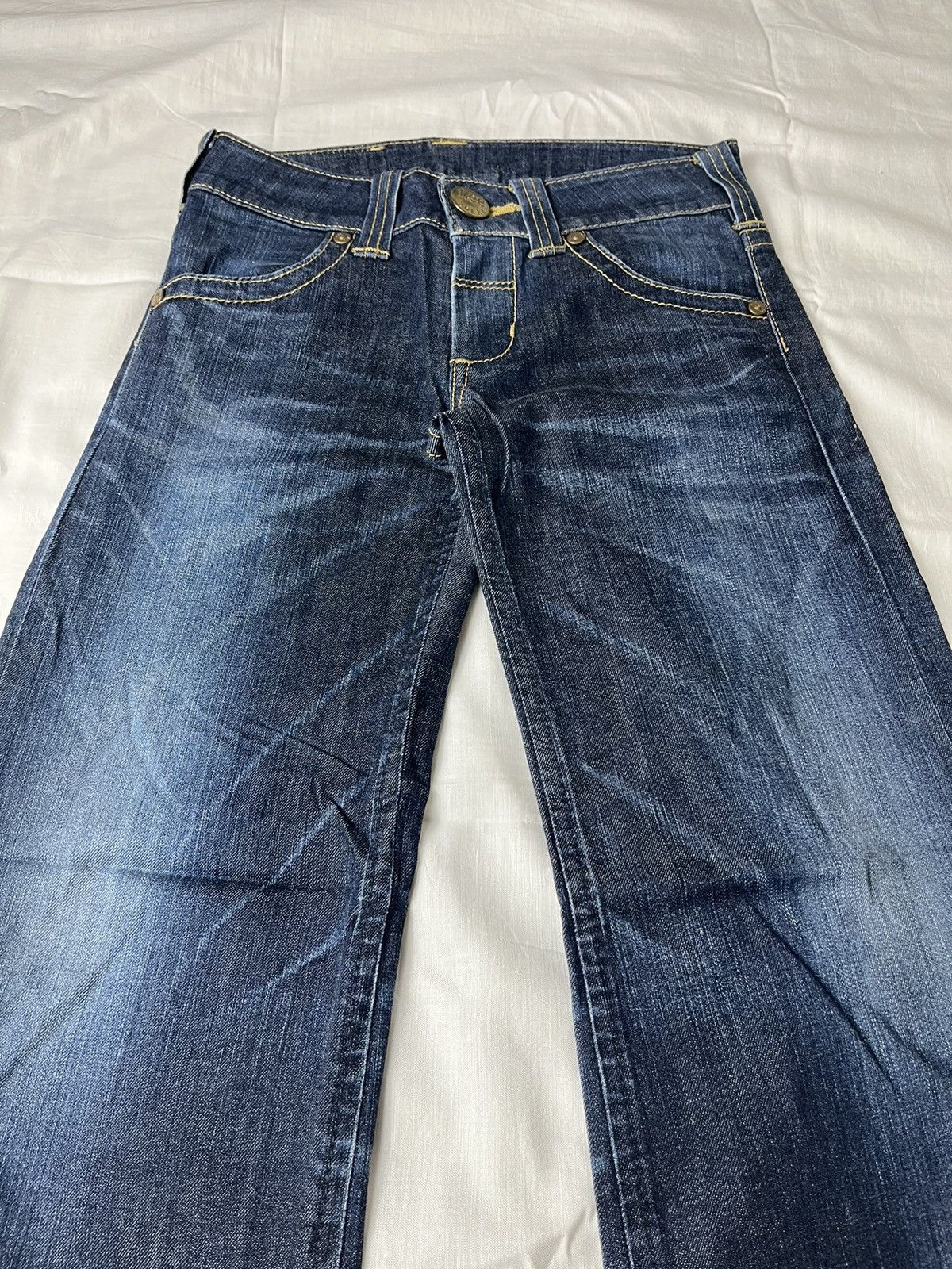 If Six Was Nine × Lee Lee Riders Union Made Bootcut Jeans Size 28" / US 6 / IT 42 - 3 Thumbnail