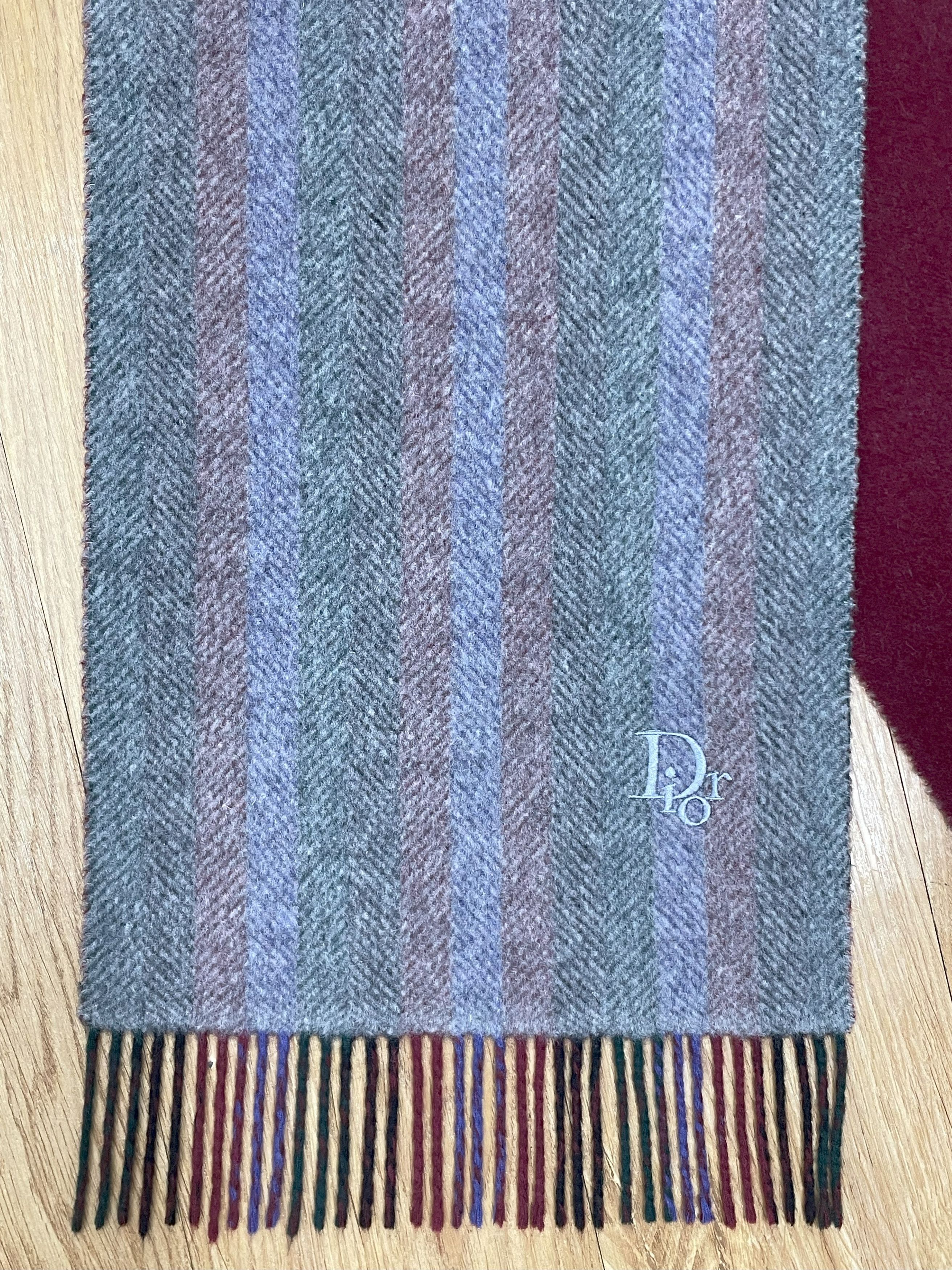 Christian Dior Monsieur Cristian Dior Scarf / Muffler - 6209 Size ONE SIZE - 7 Thumbnail