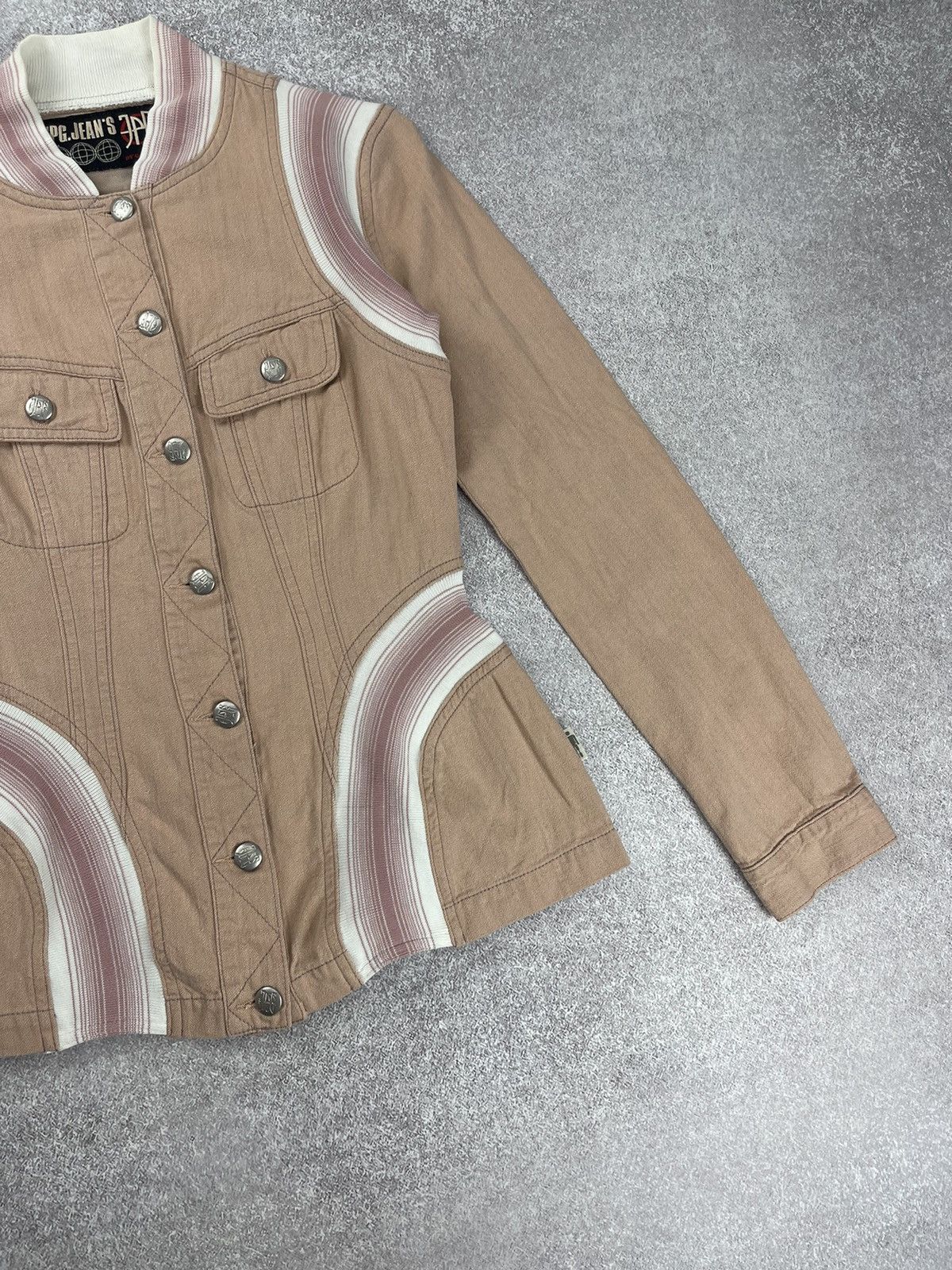 Jean Paul Gaultier JPG by Jean Paul Gaultier Denim Jacket Size M / US 6-8 / IT 42-44 - 3 Thumbnail