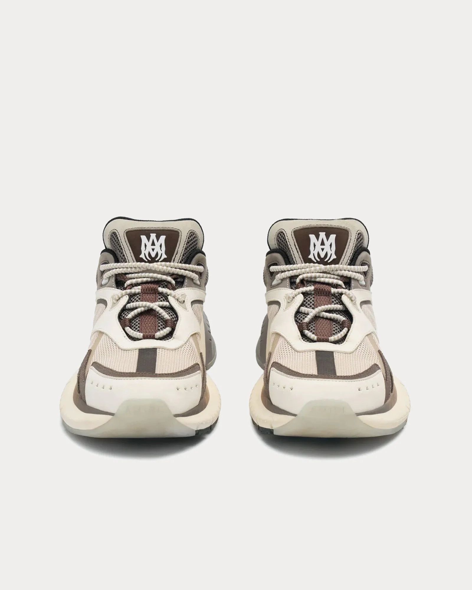 Amiri o1mle0426 MA Runners Sneakers in Brown Size US 14 / EU 47 - 2 Thumbnail