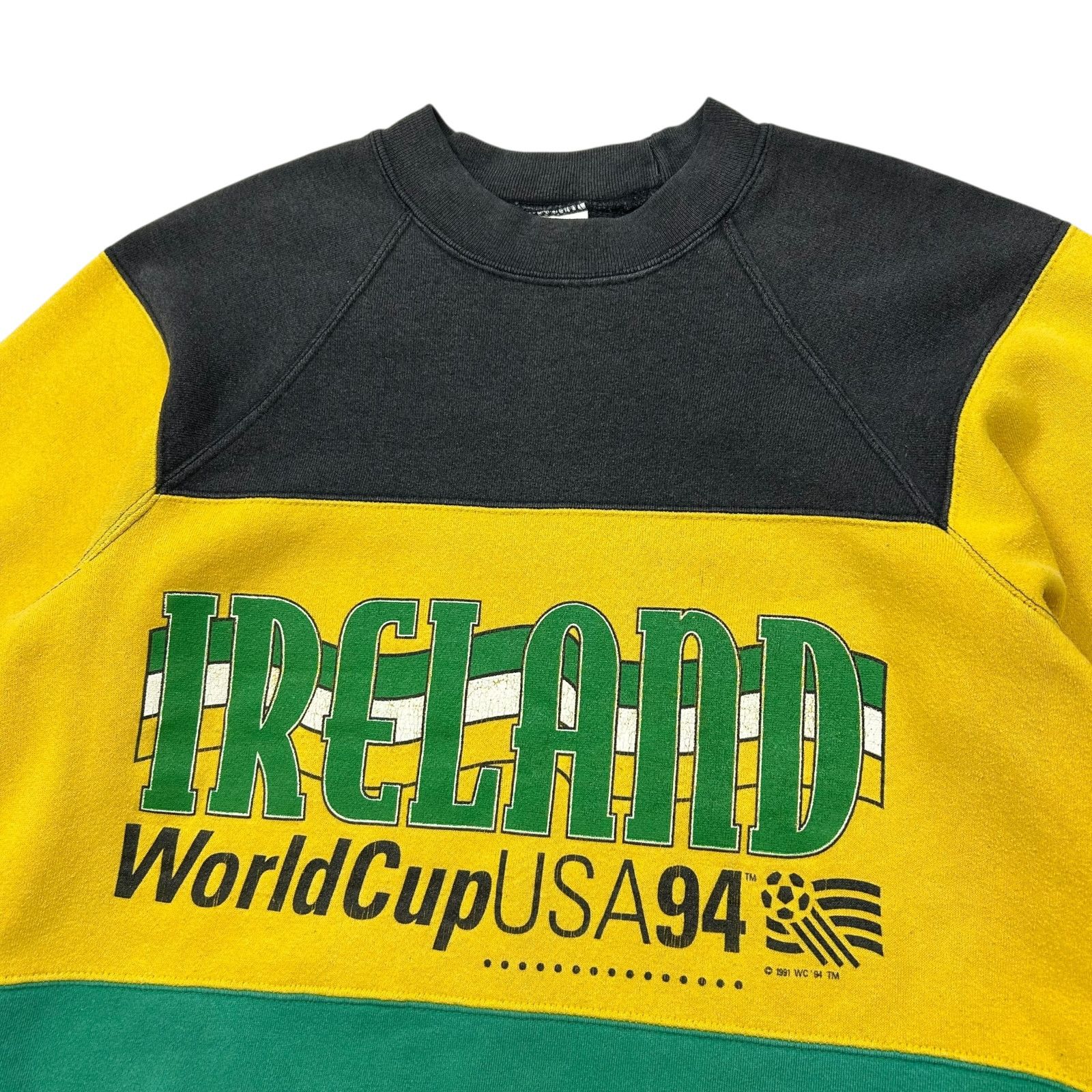 Nutmeg 90s WORLD CUP USA 1994 NUTMEG TEAM IRELAND SWEATSHIRT Size US M / EU 48-50 / 2 - 2 Thumbnail