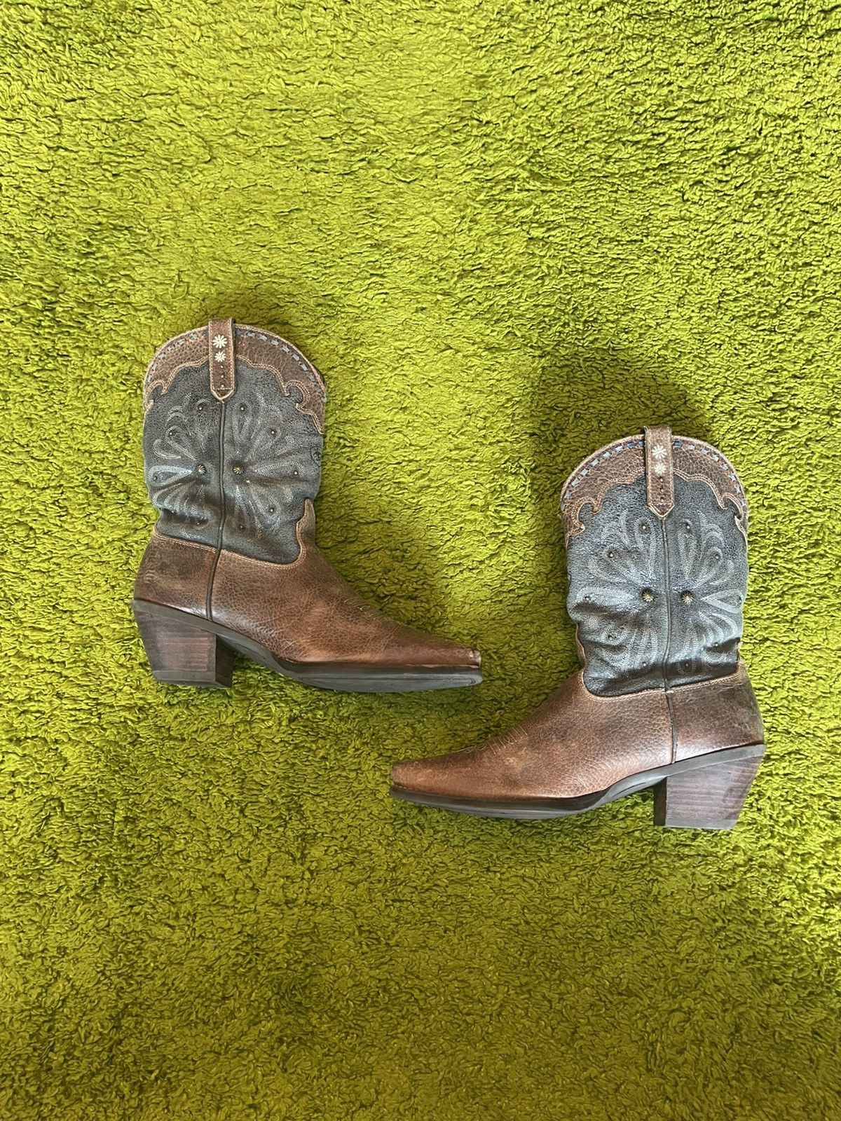 Ariat Ariat western cowboy style real leather boots Size US 10 / EU 43 - 2 Thumbnail