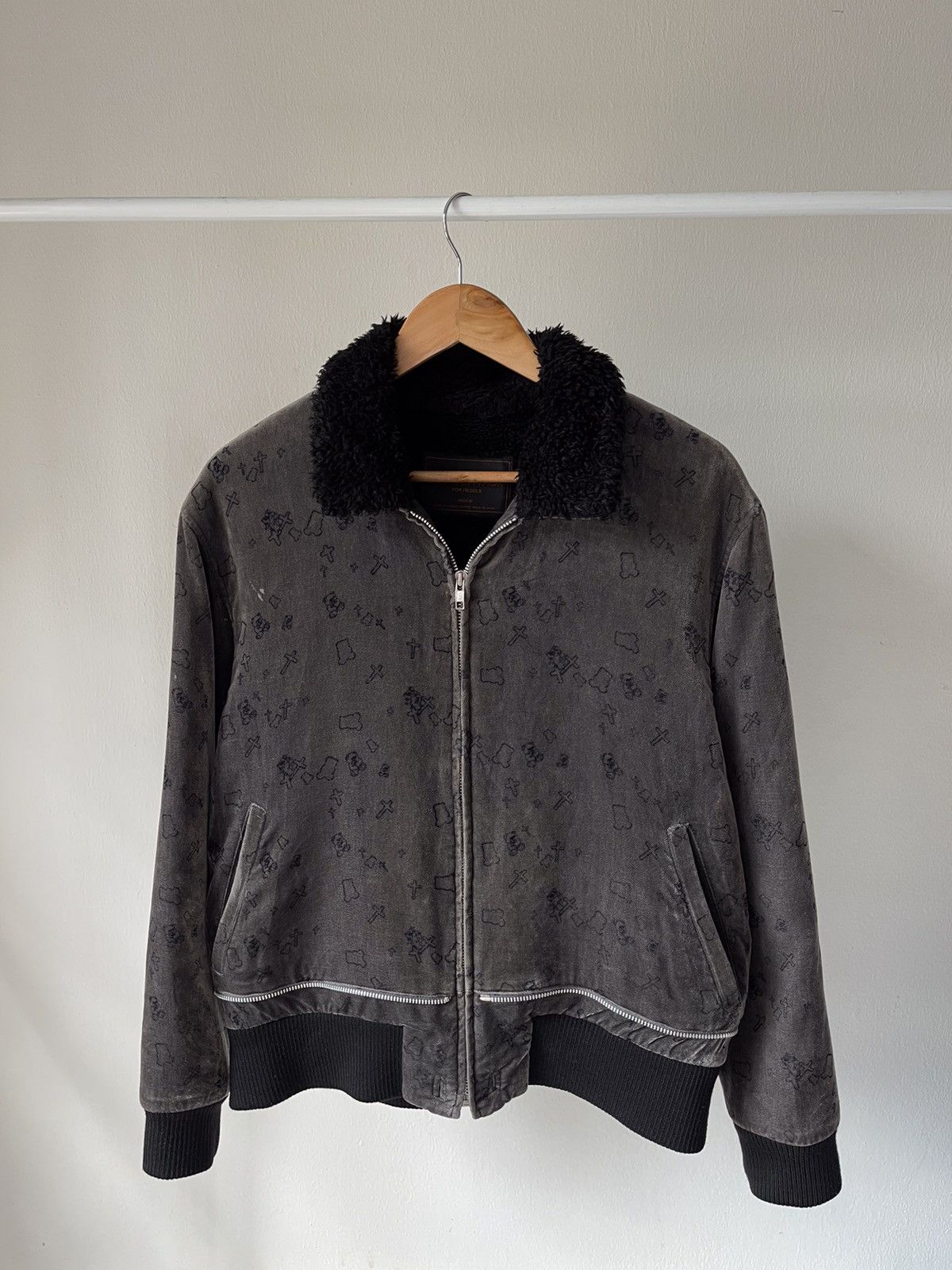 Jun Takahashi F/W2002 Undercover ‘Witch Cell Division’ Cross Bear Jacket Size US M / EU 48-50 / 2 - 8 Thumbnail