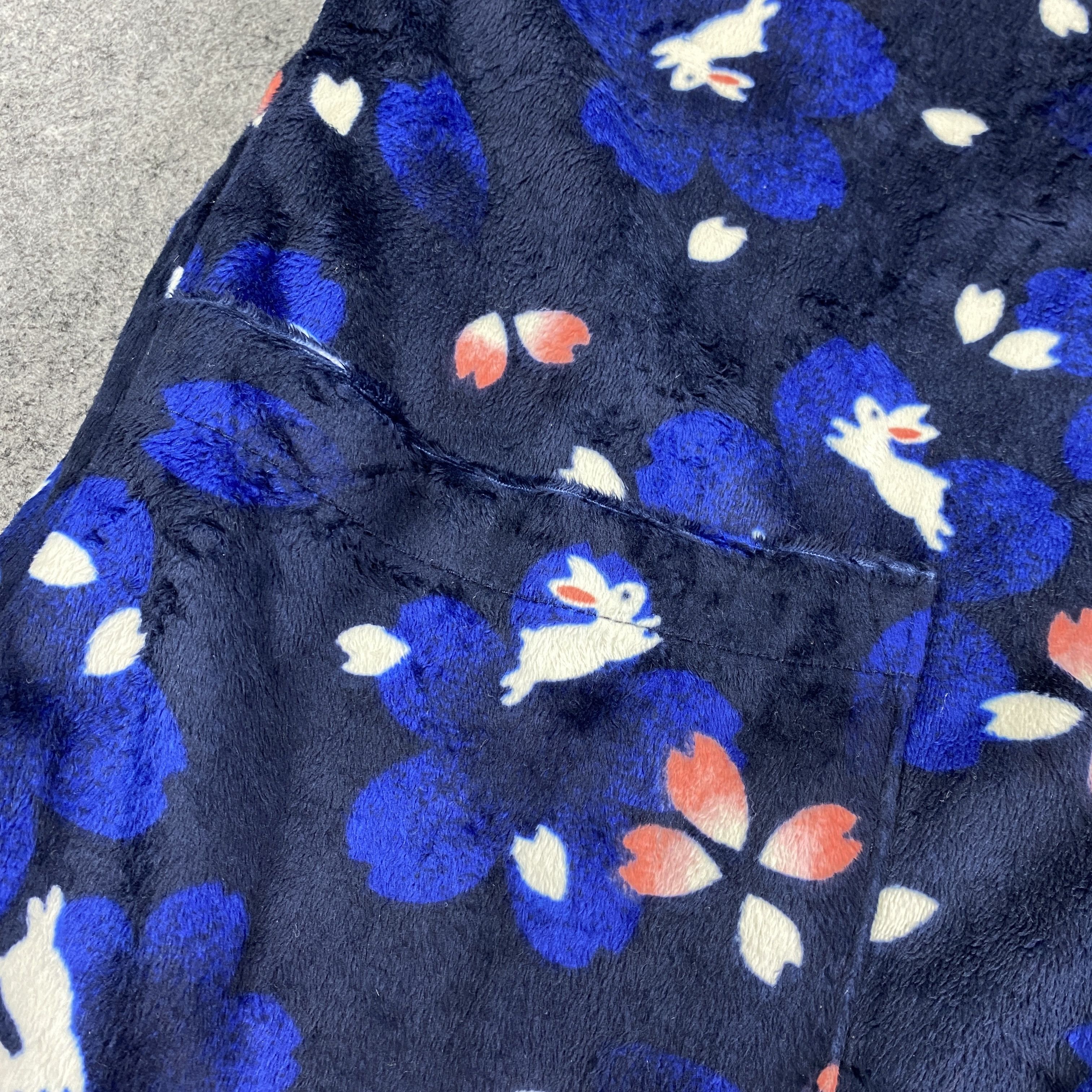 Japanese Brand Vintage Japanese Hanten Kimono Flower Full Print - J104 Size US L / EU 52-54 / 3 - 11 Thumbnail