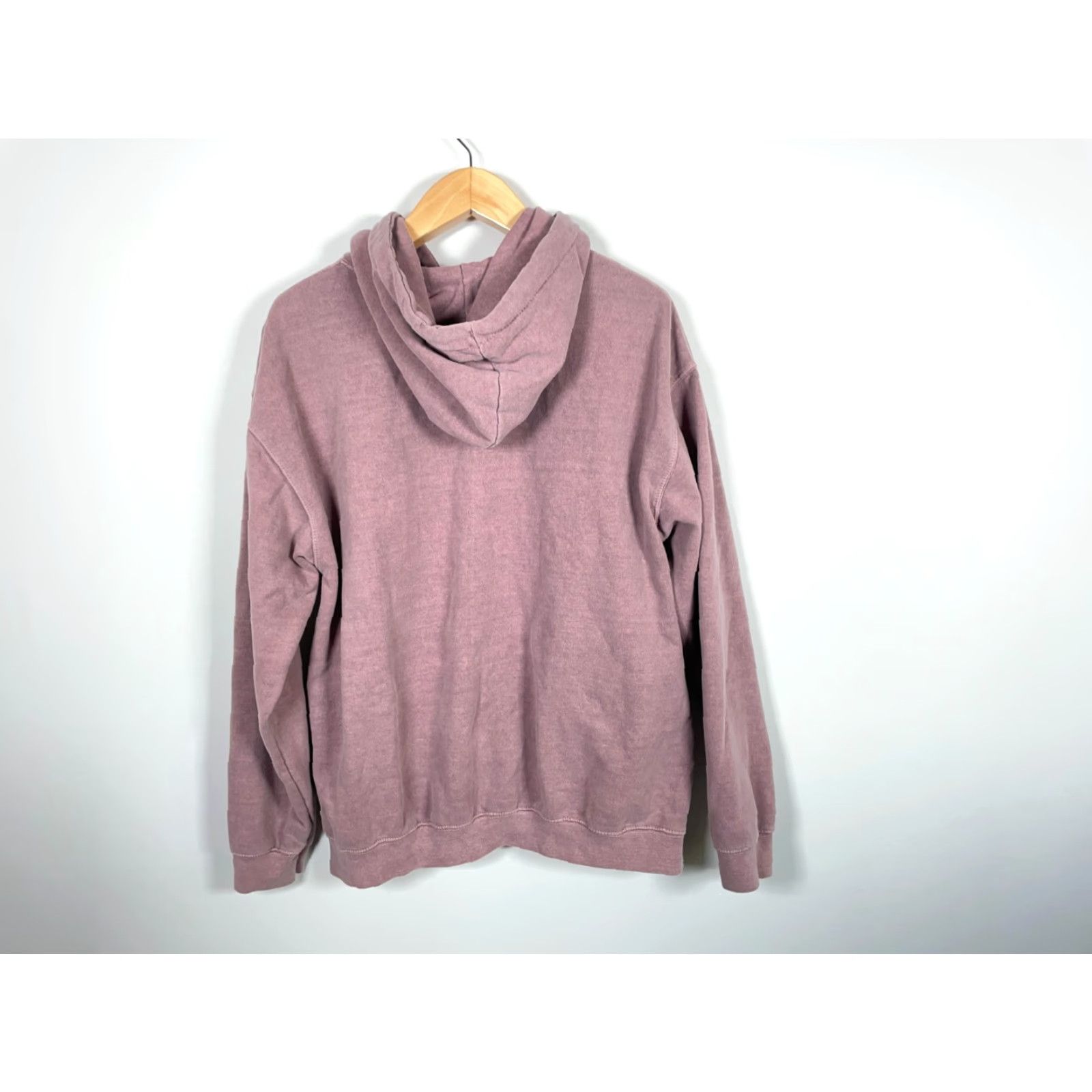 Topshop Topshop Hoodie Women's Large Mauve Stockholm Sports Society Hoodie Retro Womens Size L / US 10 / IT 46 - 2 Thumbnail