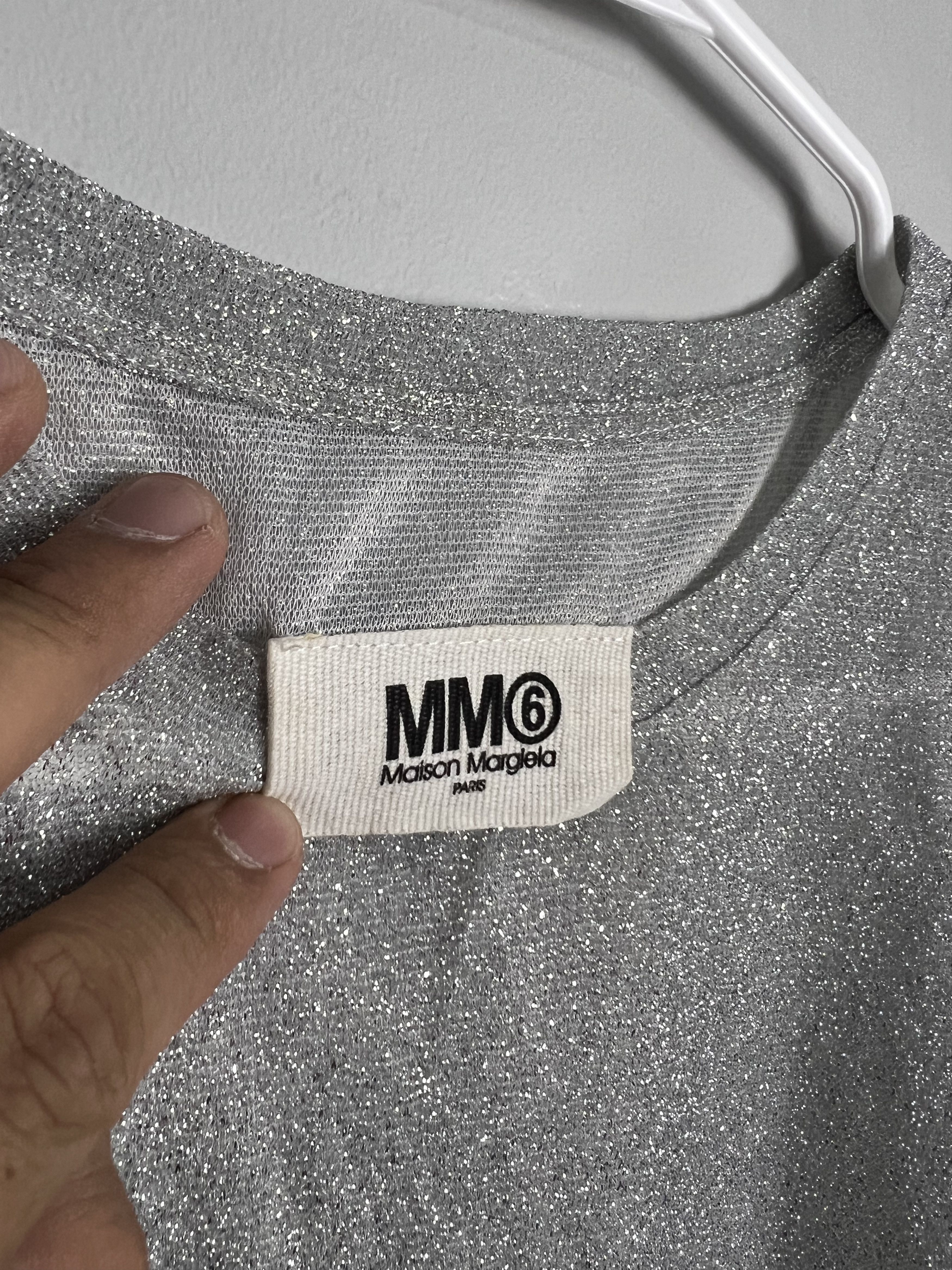 Maison Margiela Maison Margiela - Silver Mettalic Shirt Size US M / EU 48-50 / 2 - 3 Thumbnail