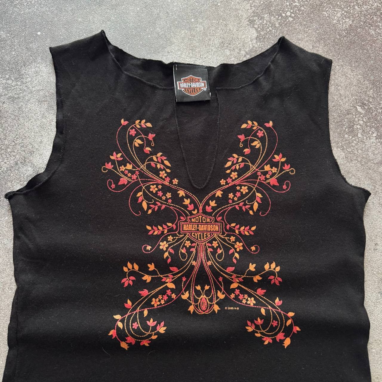 Harley Davidson × Hysteric Glamour × Japanese Brand Y2K Harley Davidson 2005 Vintage Moto/Biker Tank Top Size M / US 6-8 / IT 42-44 - 1 Thumbnail