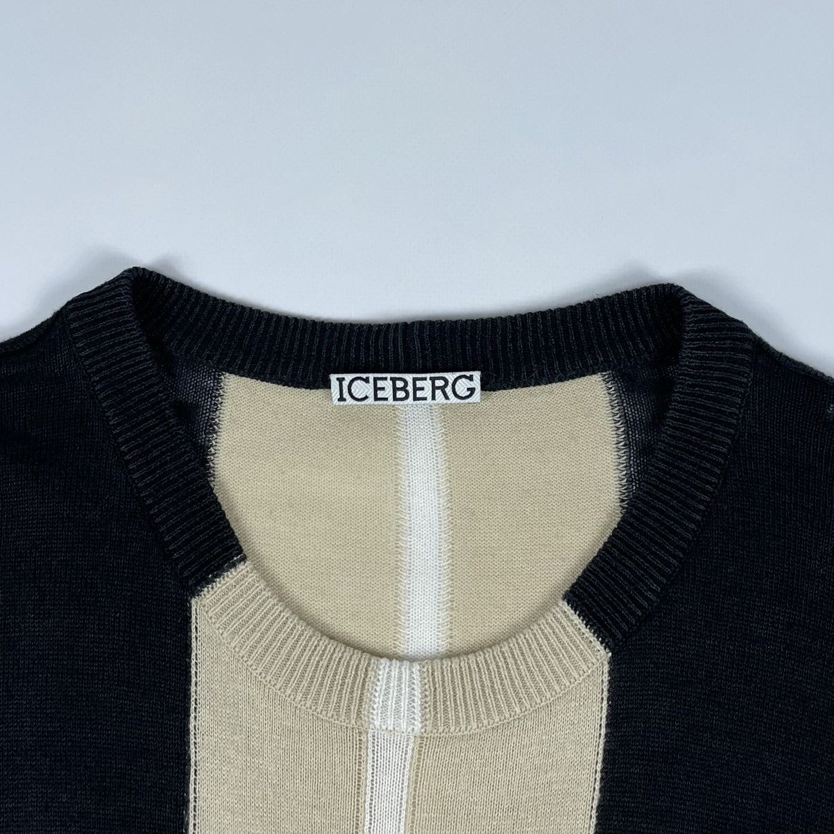 Iceberg ICEBERG Linen Jumper Light Sweater Size US M / EU 48-50 / 2 - 4 Thumbnail