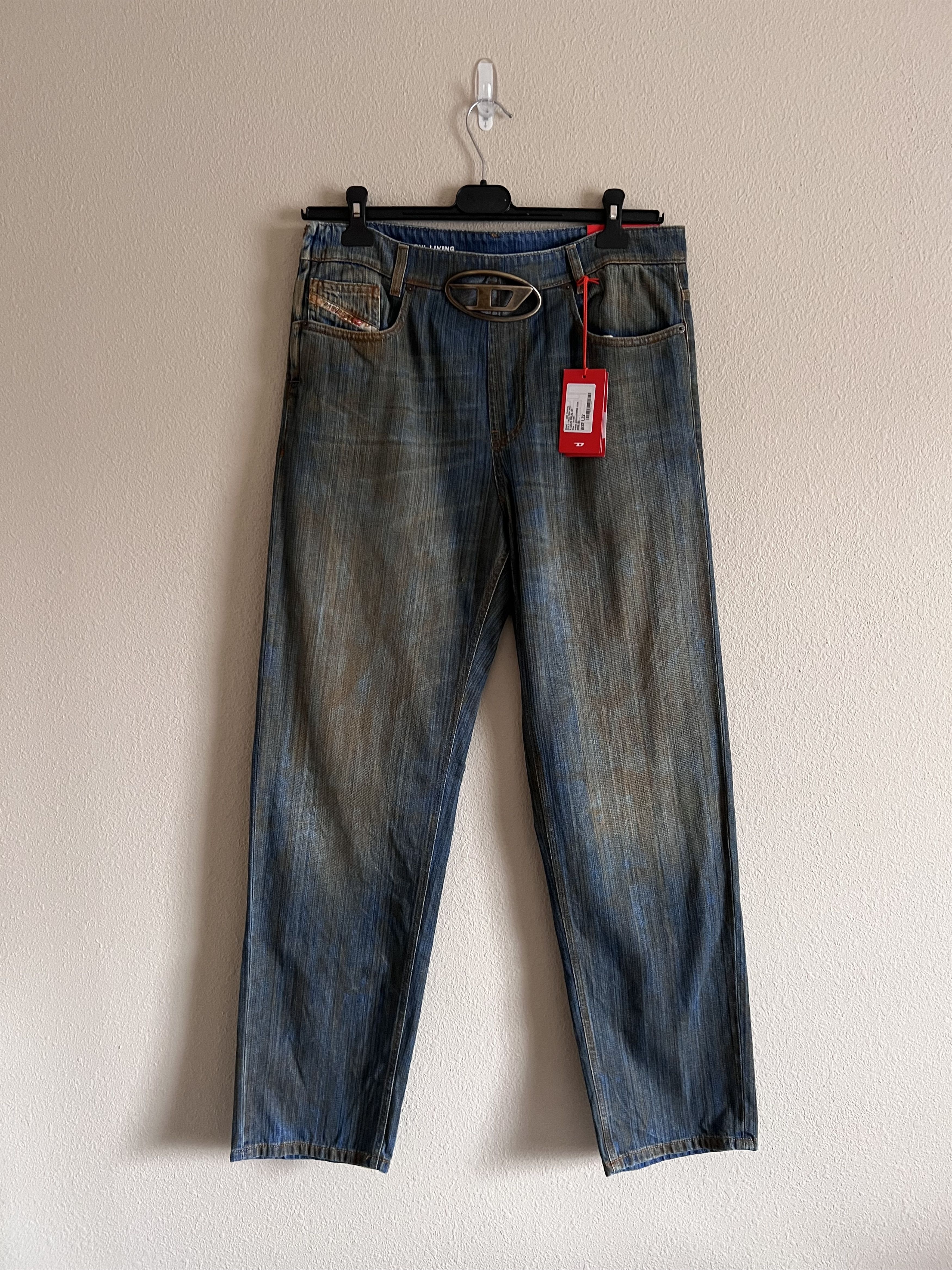 Diesel Diesel 2010 D-Macs FSD6 Denim Jeans Size US 32 / EU 48 - 1 Thumbnail