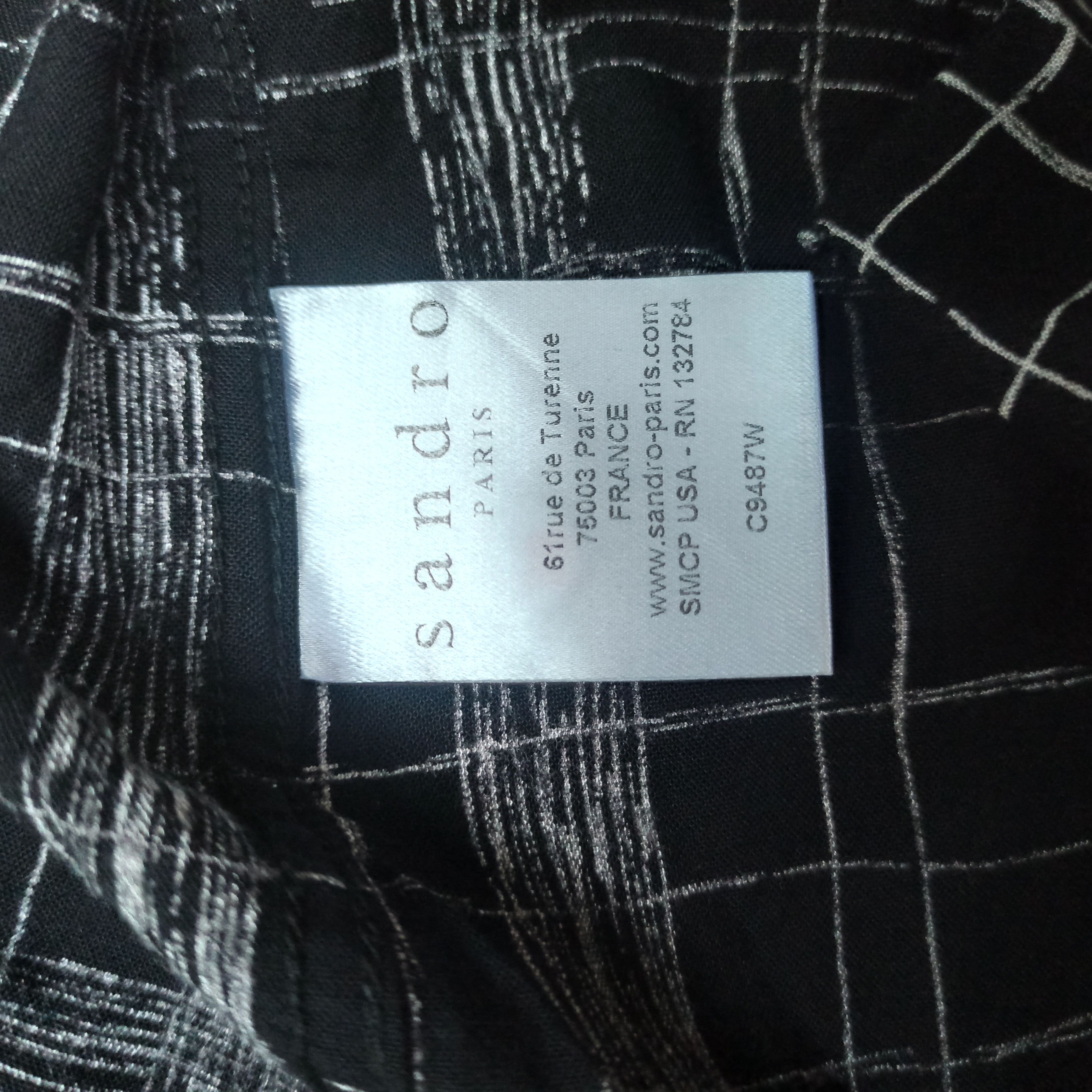 Sandro Shirt longslevee Sandro Paris Size XS / US 0-2 / IT 36-38 - 6 Thumbnail