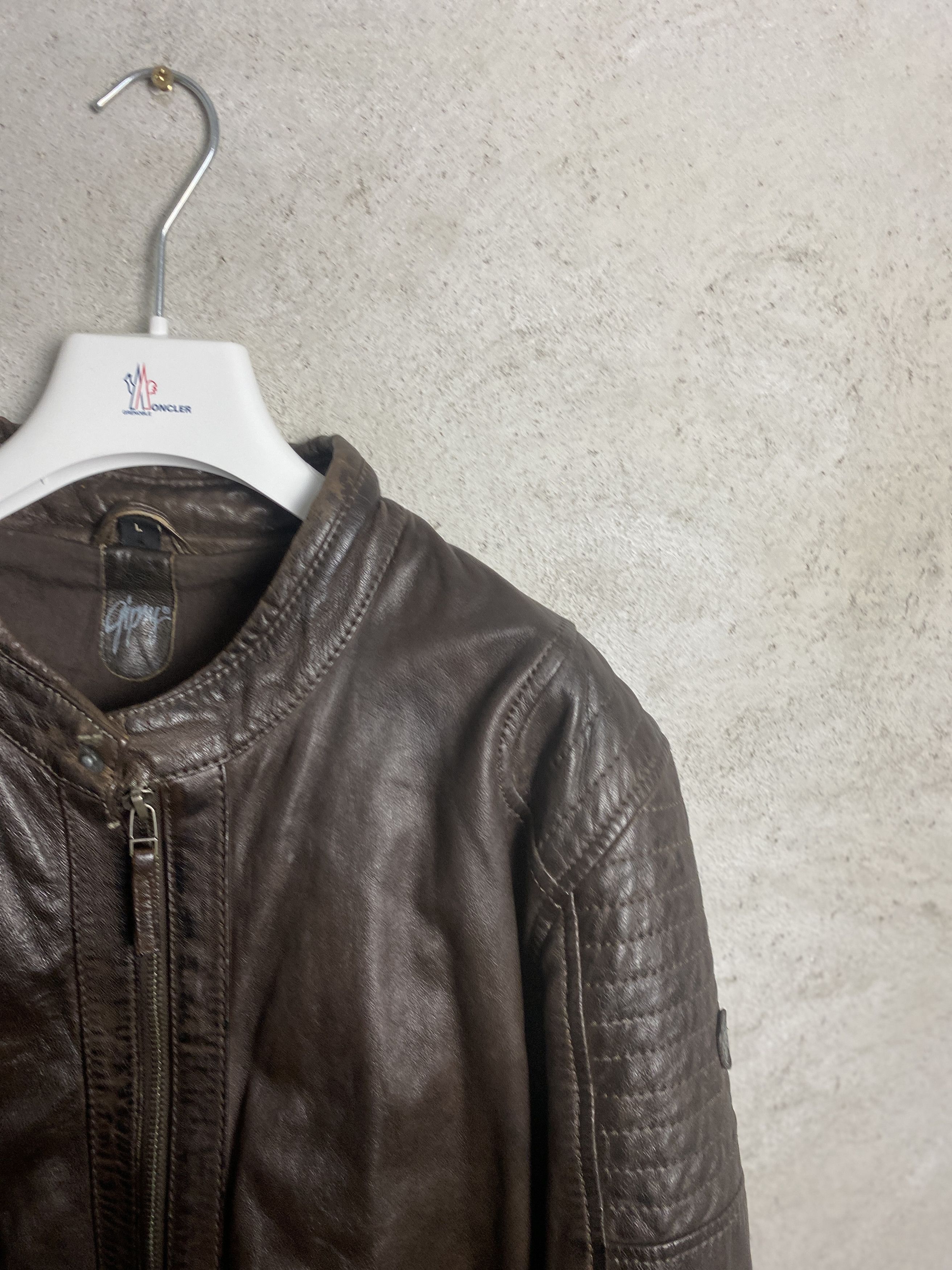 Gypsy Gipsy by Mauritius leather jacket brown y2k Size US L / EU 52-54 / 3 - 2 Thumbnail