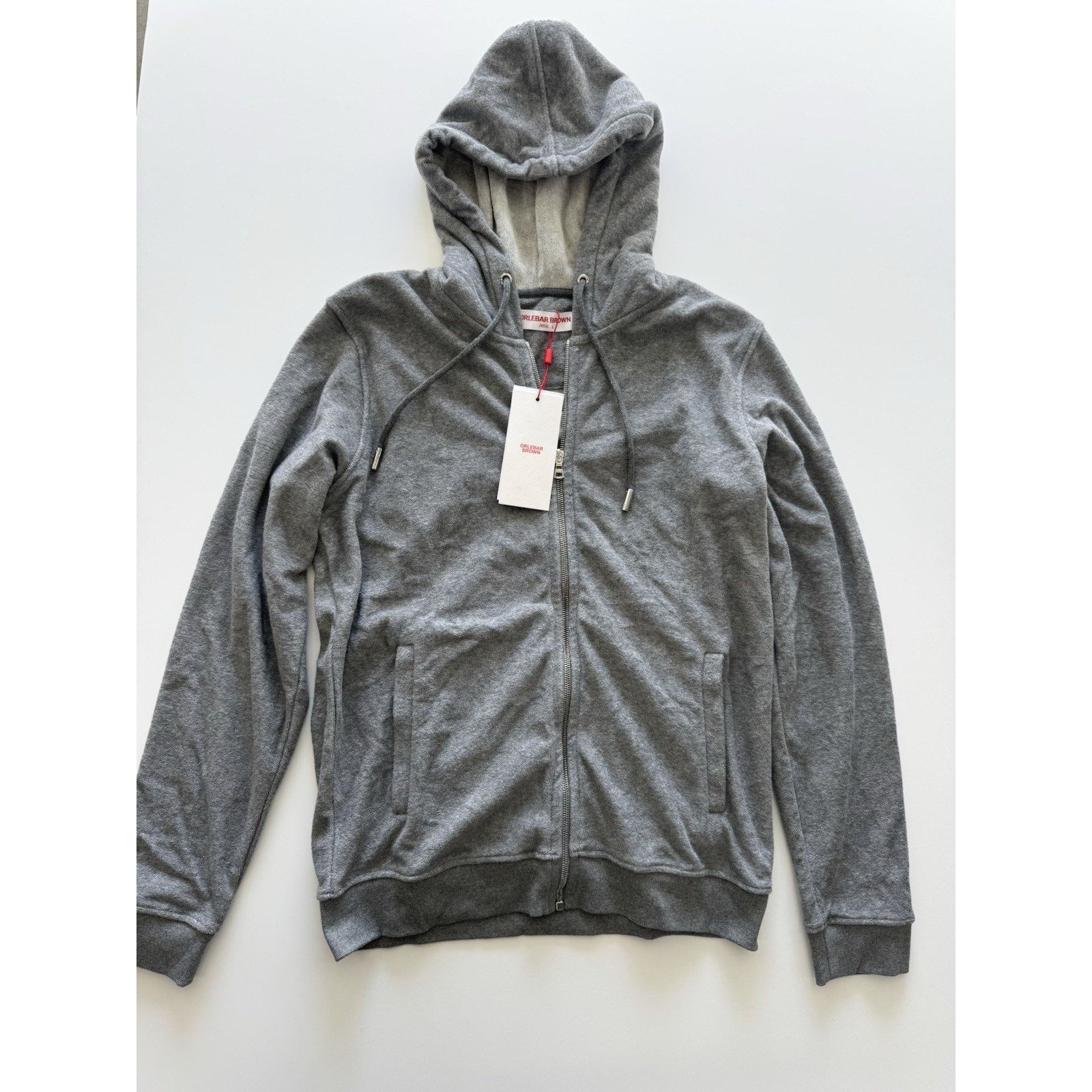 Orlebar Brown Orlebar Brown Mathers Hoodie Piranha Gray Marl Size US L / EU 52-54 / 3 - 2 Thumbnail