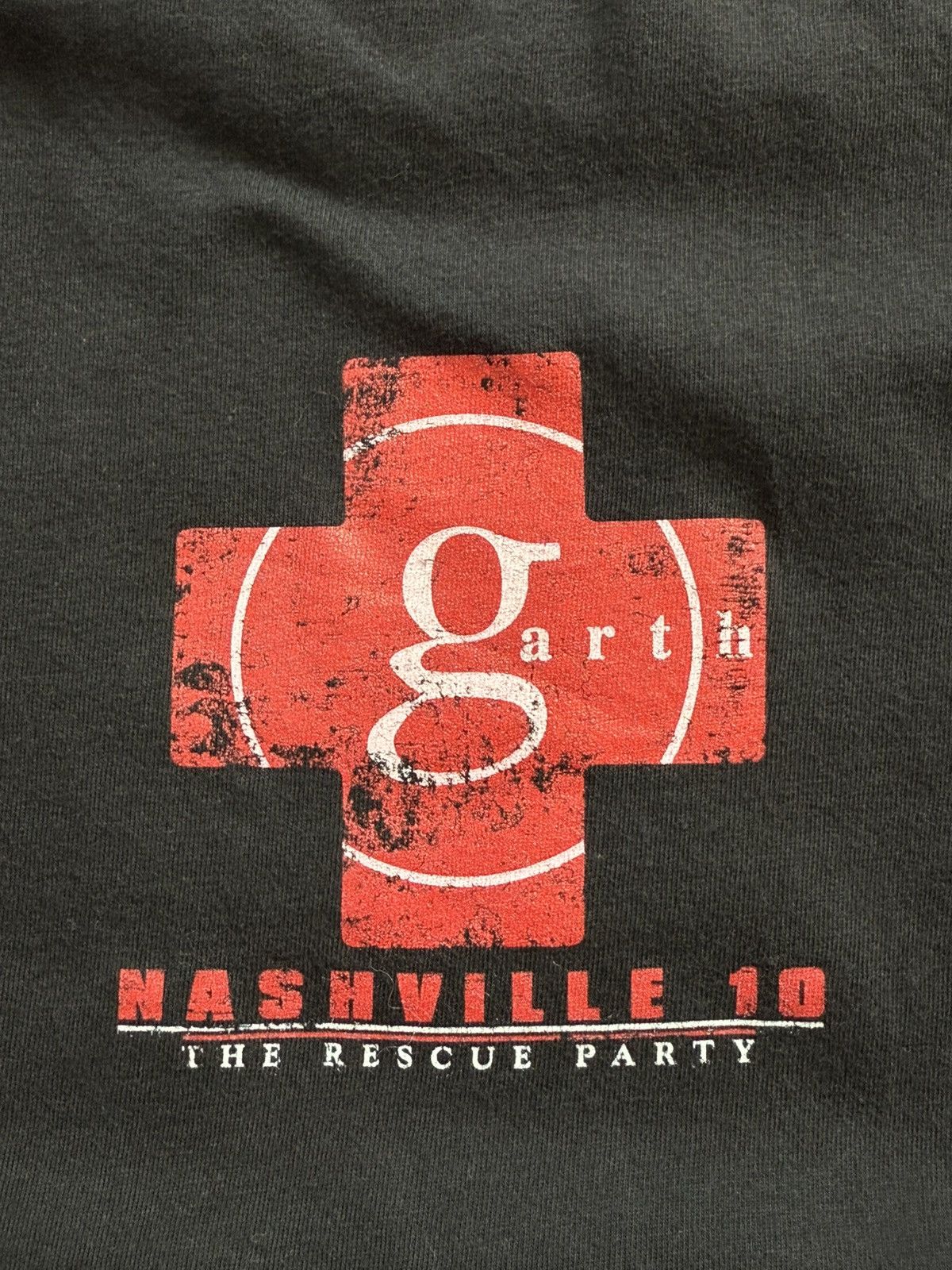 Hanes ‘10 Garth Brooks Nashville Rescue Country Music Shirt Size US L / EU 52-54 / 3 - 4 Thumbnail