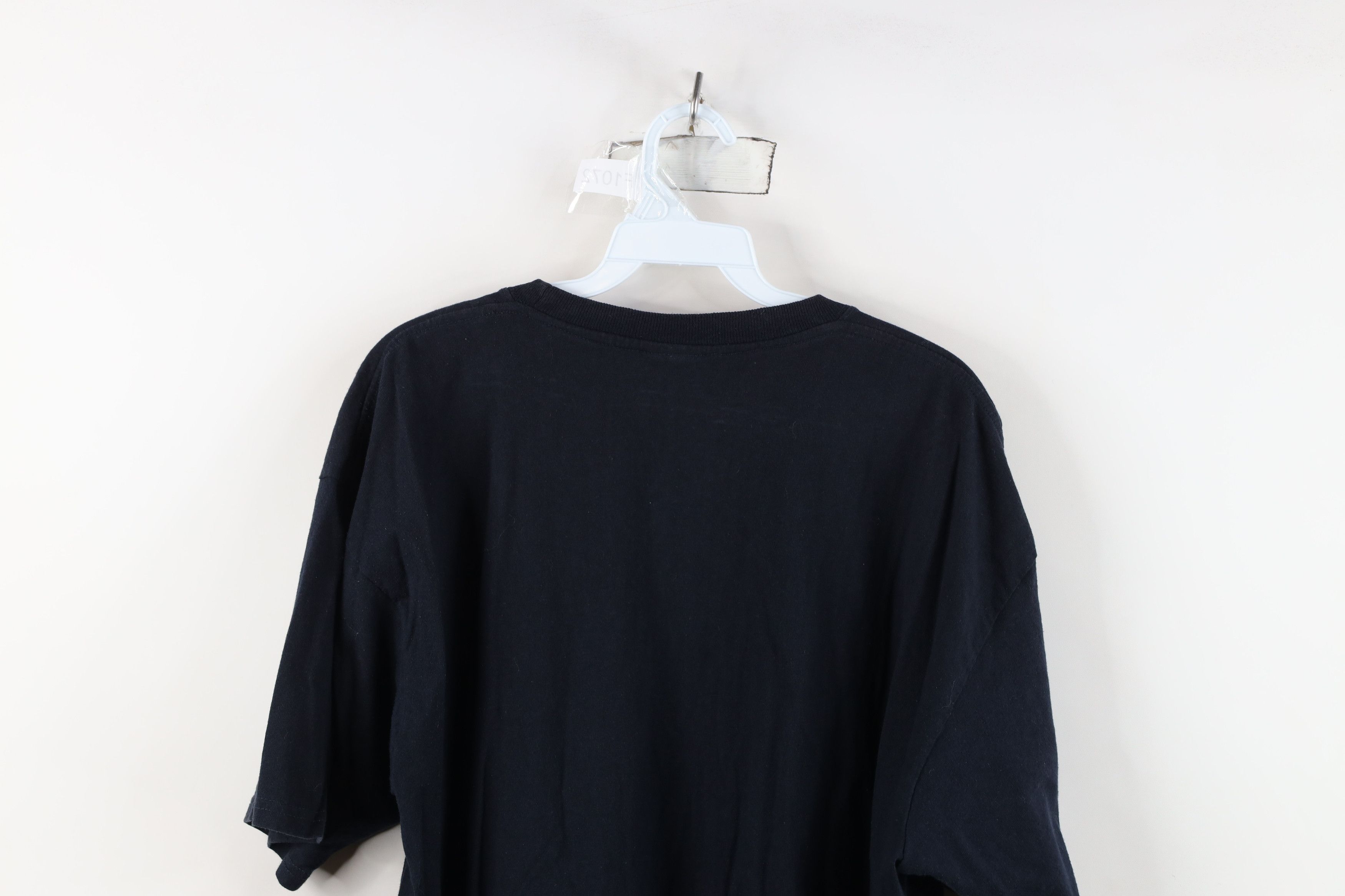 Vintage Vintage 90s Streetwear Cotton Short Sleeve T-Shirt Black Size US XL / EU 56 / 4 - 9 Thumbnail