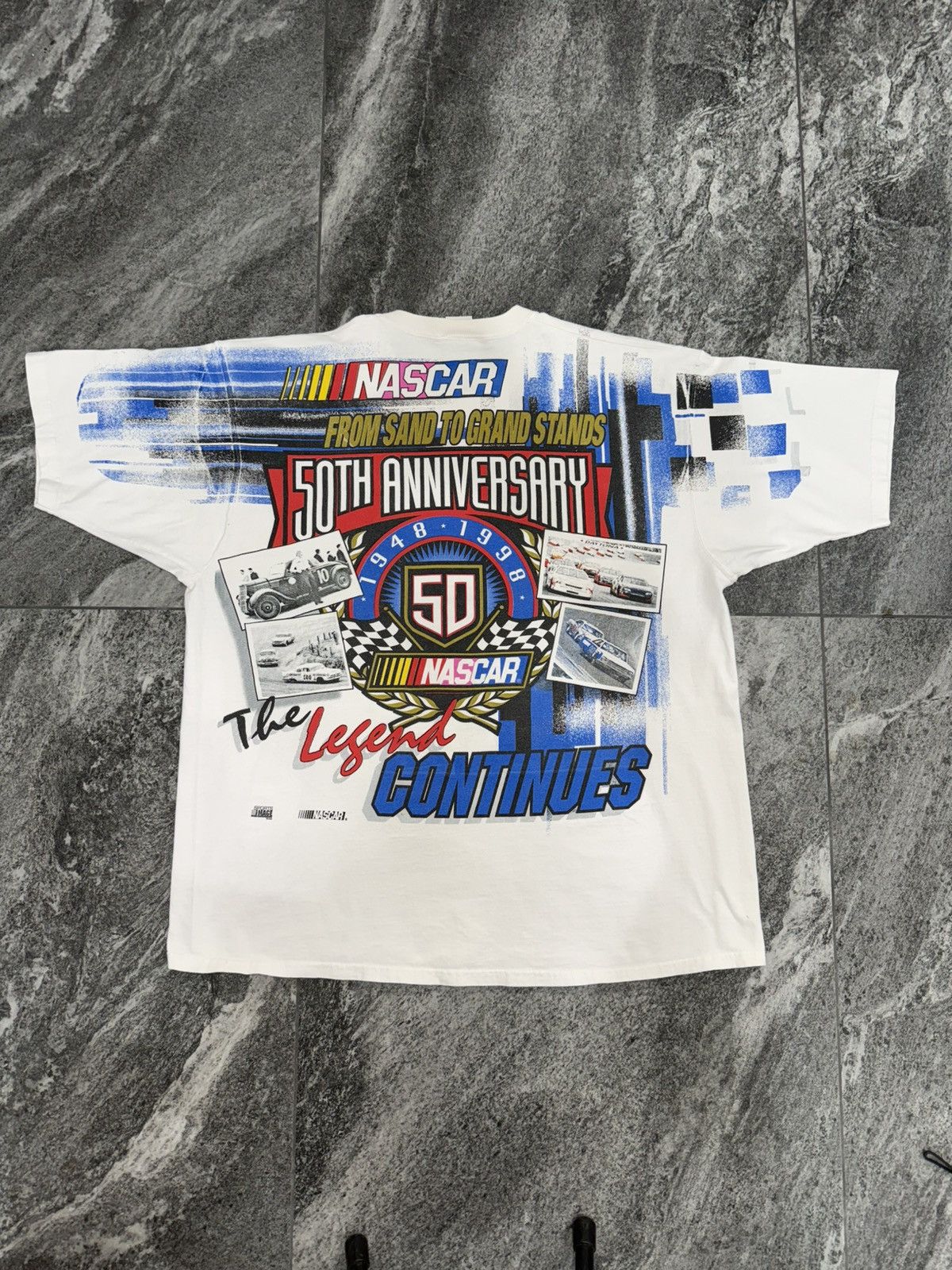 Chase Authentics 90s Nascar “50th Anniversary” Tshirt Size US XXL / EU 58 / 5 - 2 Thumbnail