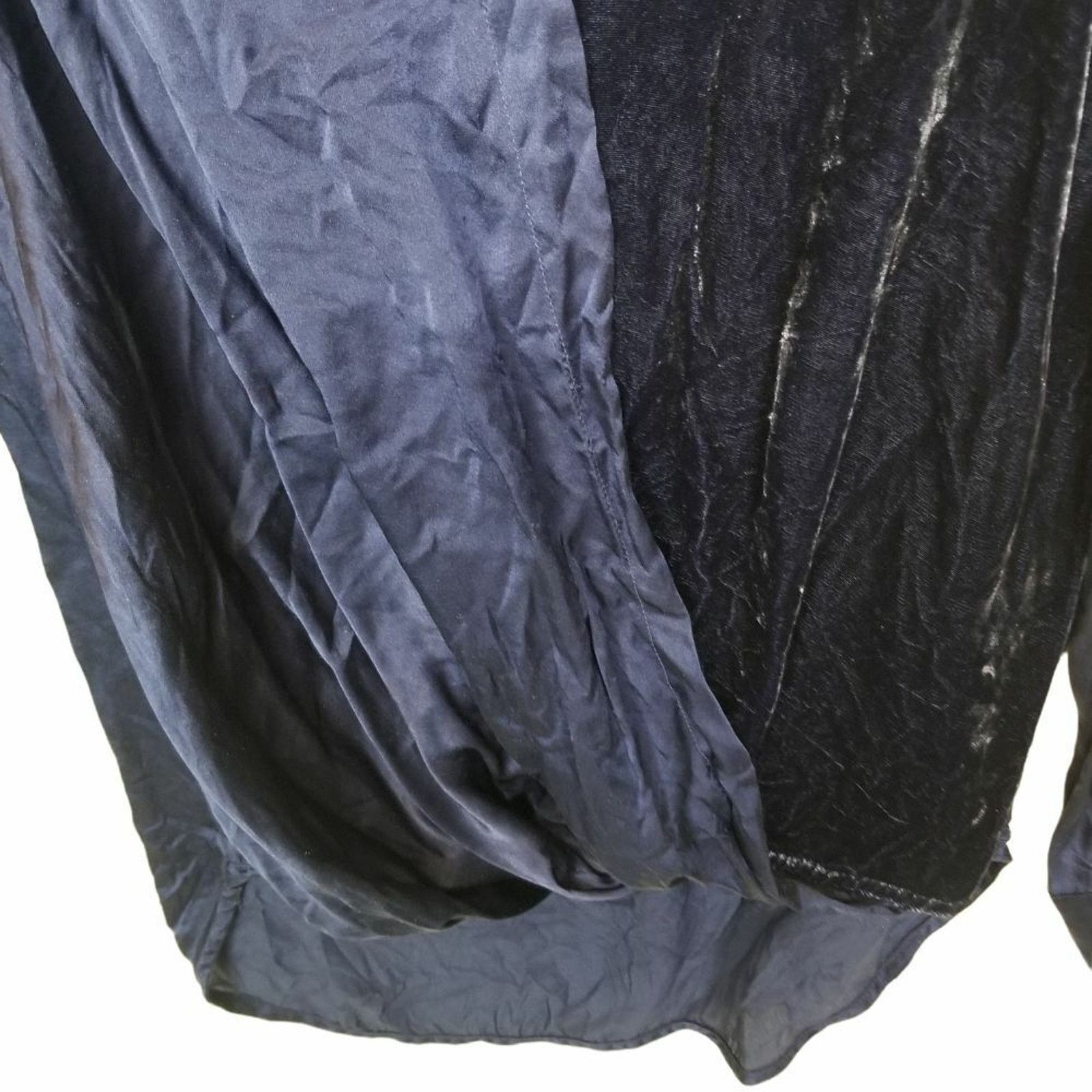 Sundry Sundance Blended Paths Silk Velvet Blouse Sz XS Quiet Luxe Size XS / US 0-2 / IT 36-38 - 4 Thumbnail