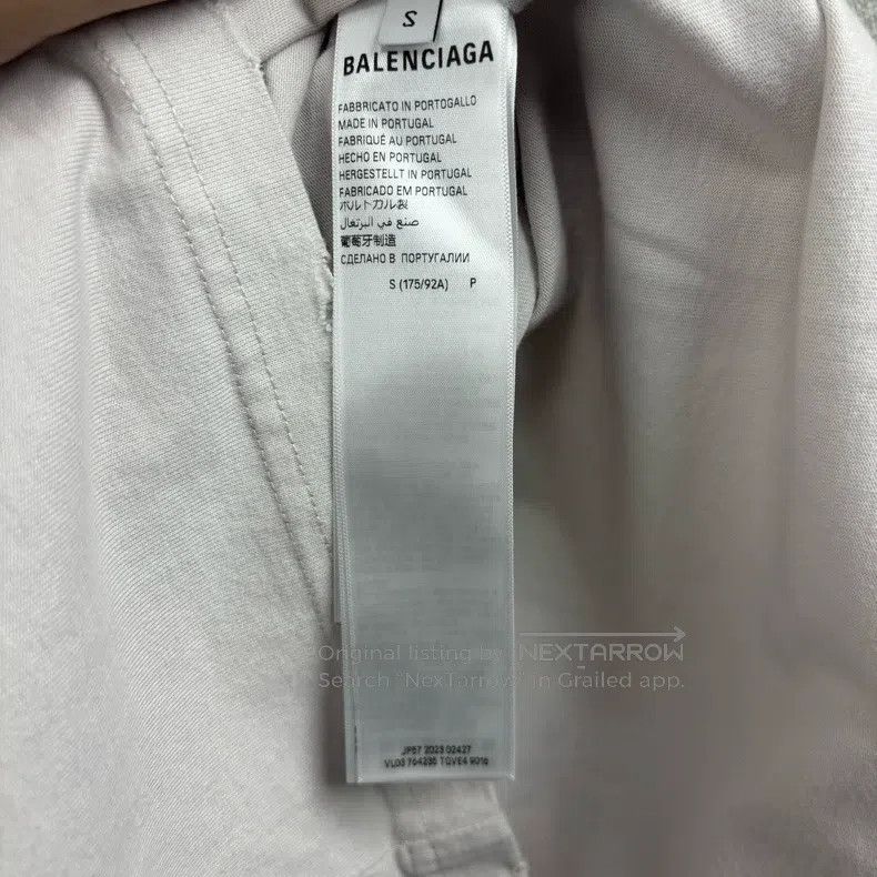 Balenciaga Balenciaga Alphabet Disc Printed Round Neck Pullover Short Size US S / EU 44-46 / 1 - 5 Thumbnail