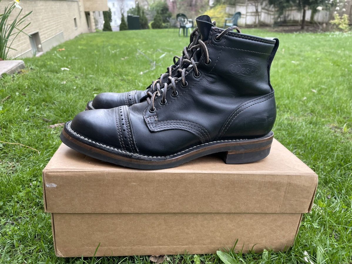 WESCO Wesco x Iron Heart “Guildsman” Black Tie Domain 9D Size US 9 / EU 42 - 1 Thumbnail
