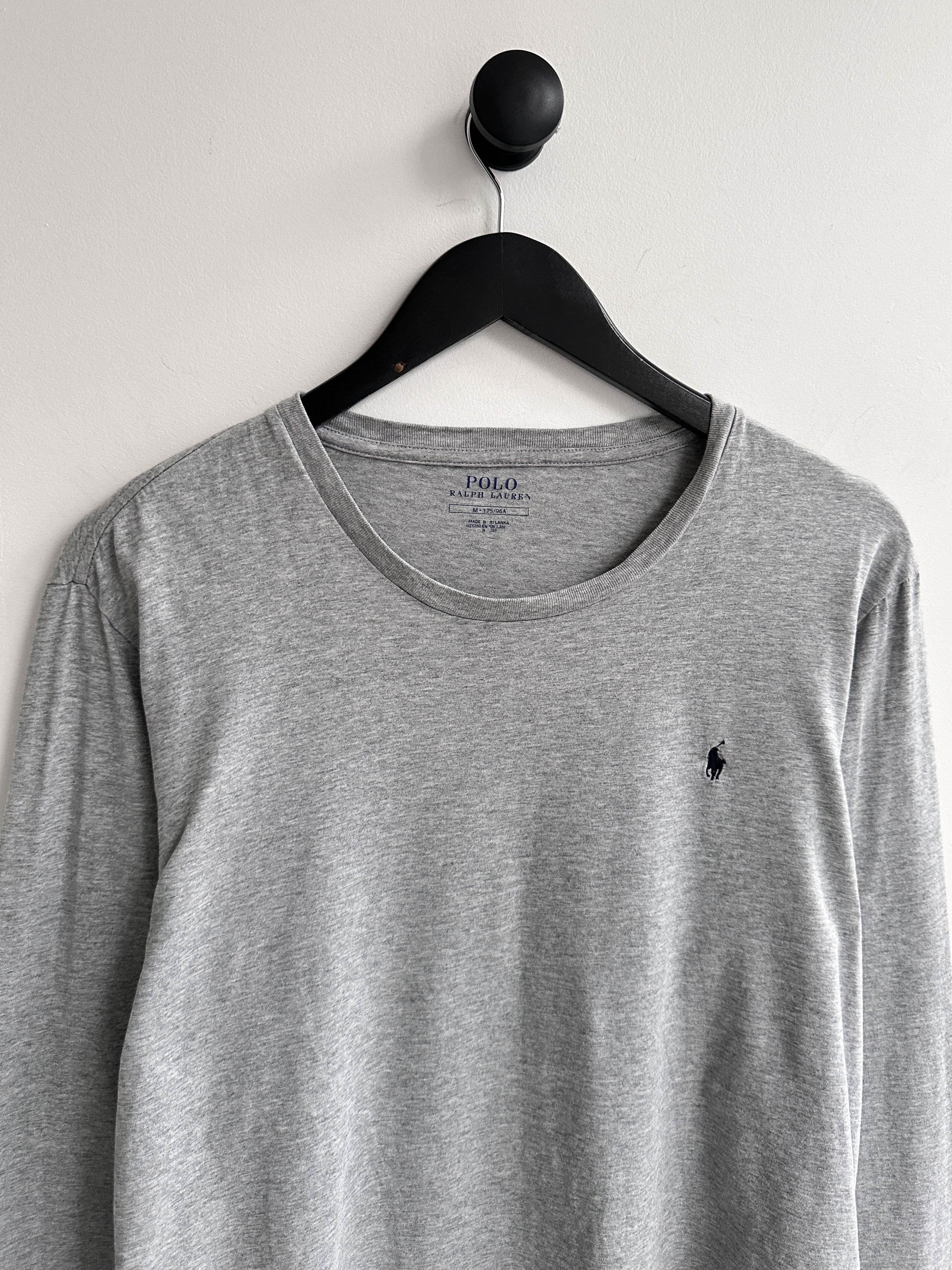 Polo Ralph Lauren Ralph Lauren Gray Longsleeve Tee Shirt Size US M / EU 48-50 / 2 - 2 Thumbnail