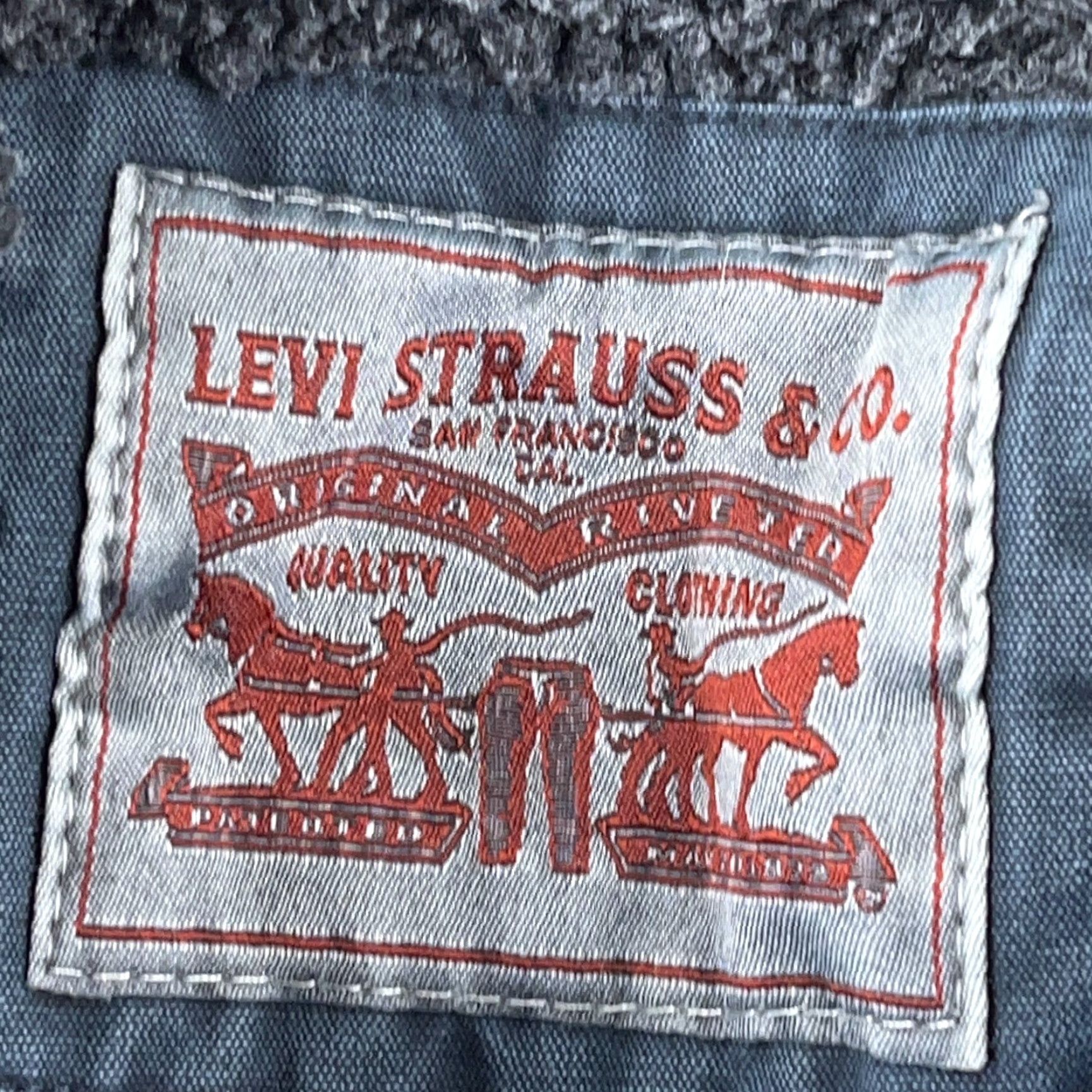 Levi's Levi's Bomber Jacket Men Large Blue Canvas Lined 90s Outdoor Regular Fit Size US L / EU 52-54 / 3 - 3 Thumbnail