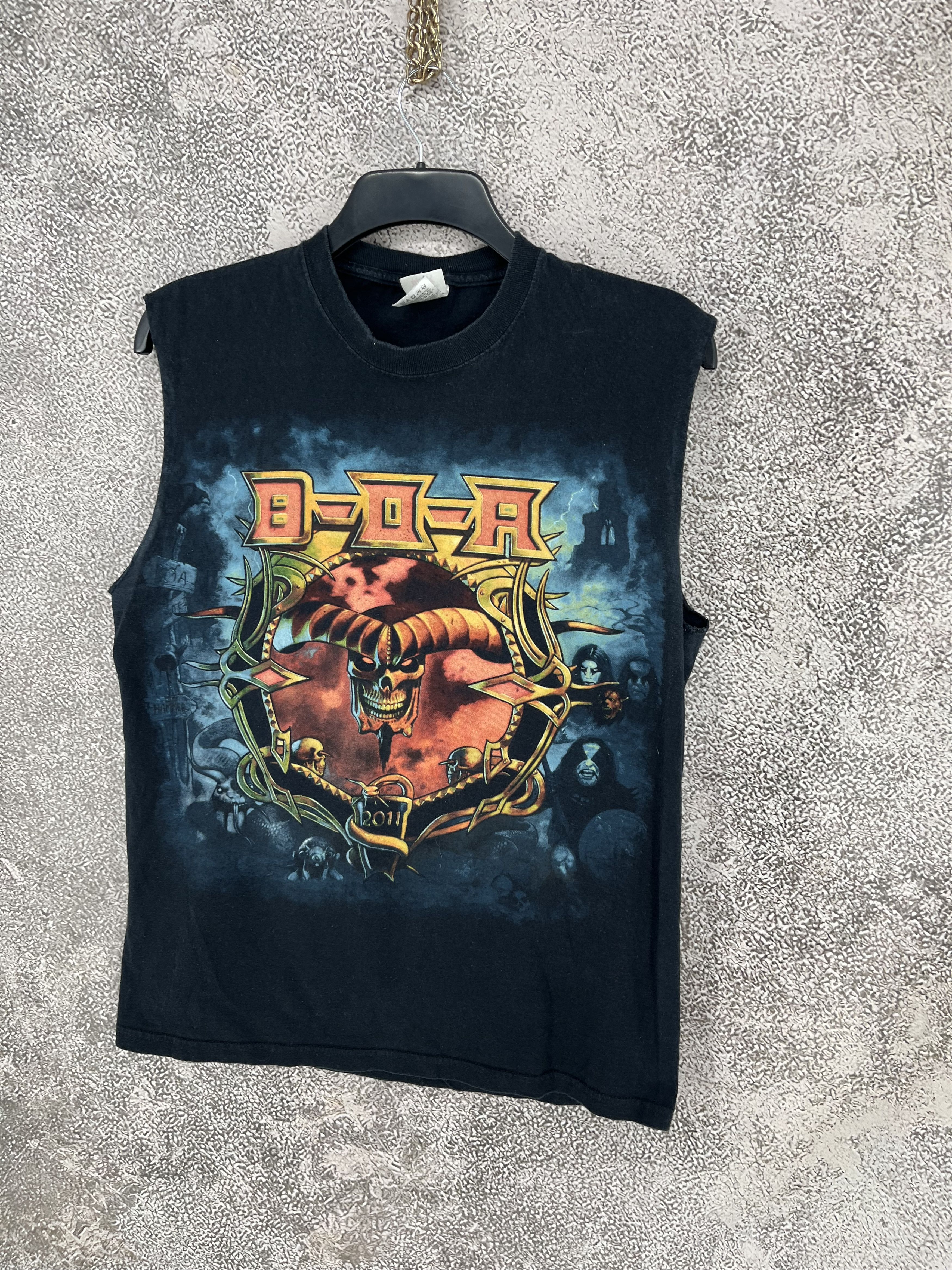 Band Tees DOA Dead On Arrival 2011 Bloodstock Metal Music Top T Shirt Size US M / EU 48-50 / 2 - 3 Thumbnail
