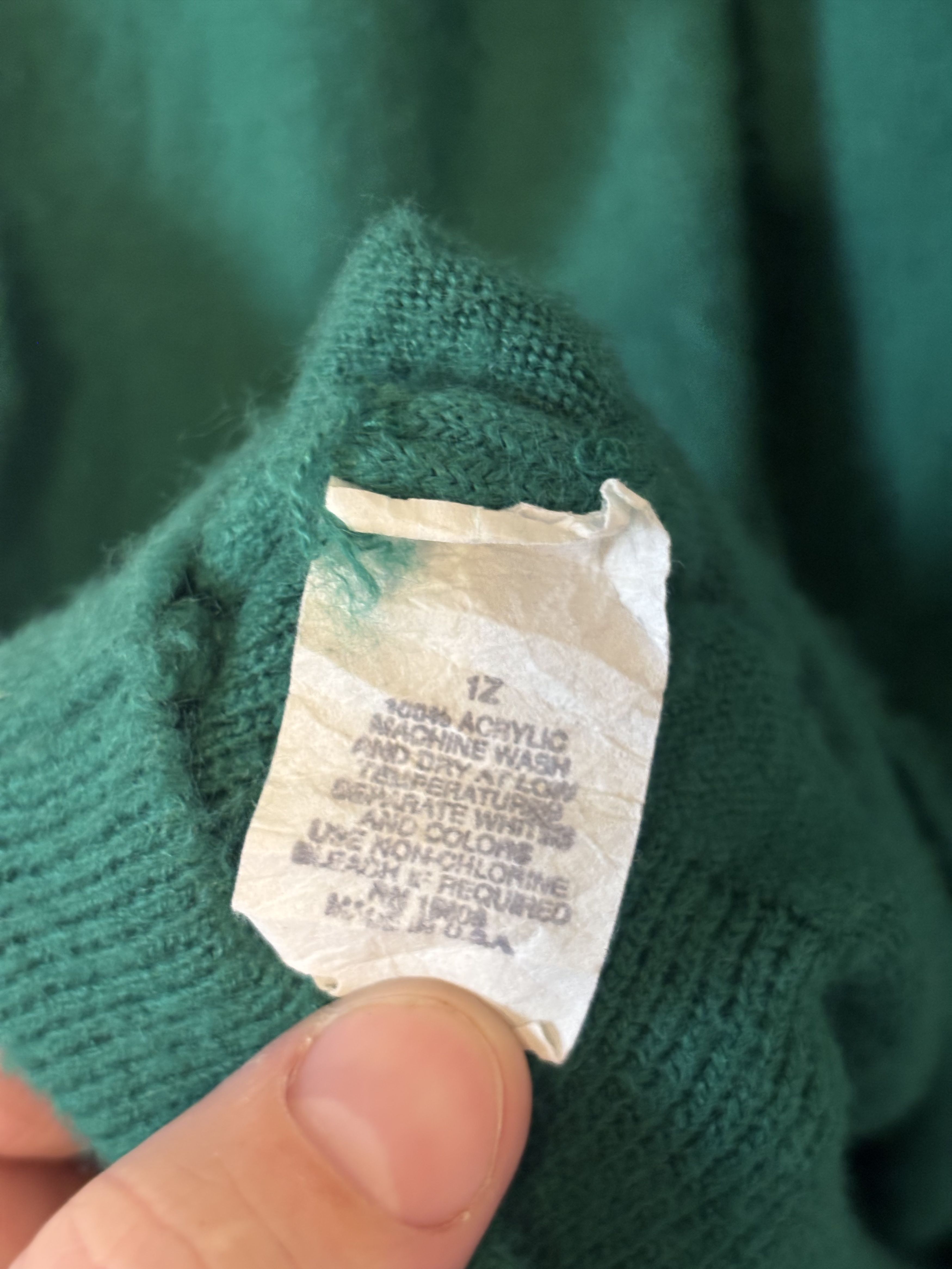 The Masters The Masters Augusta National Green V-Neck Sweater Medium USA Size US M / EU 48-50 / 2 - 6 Thumbnail